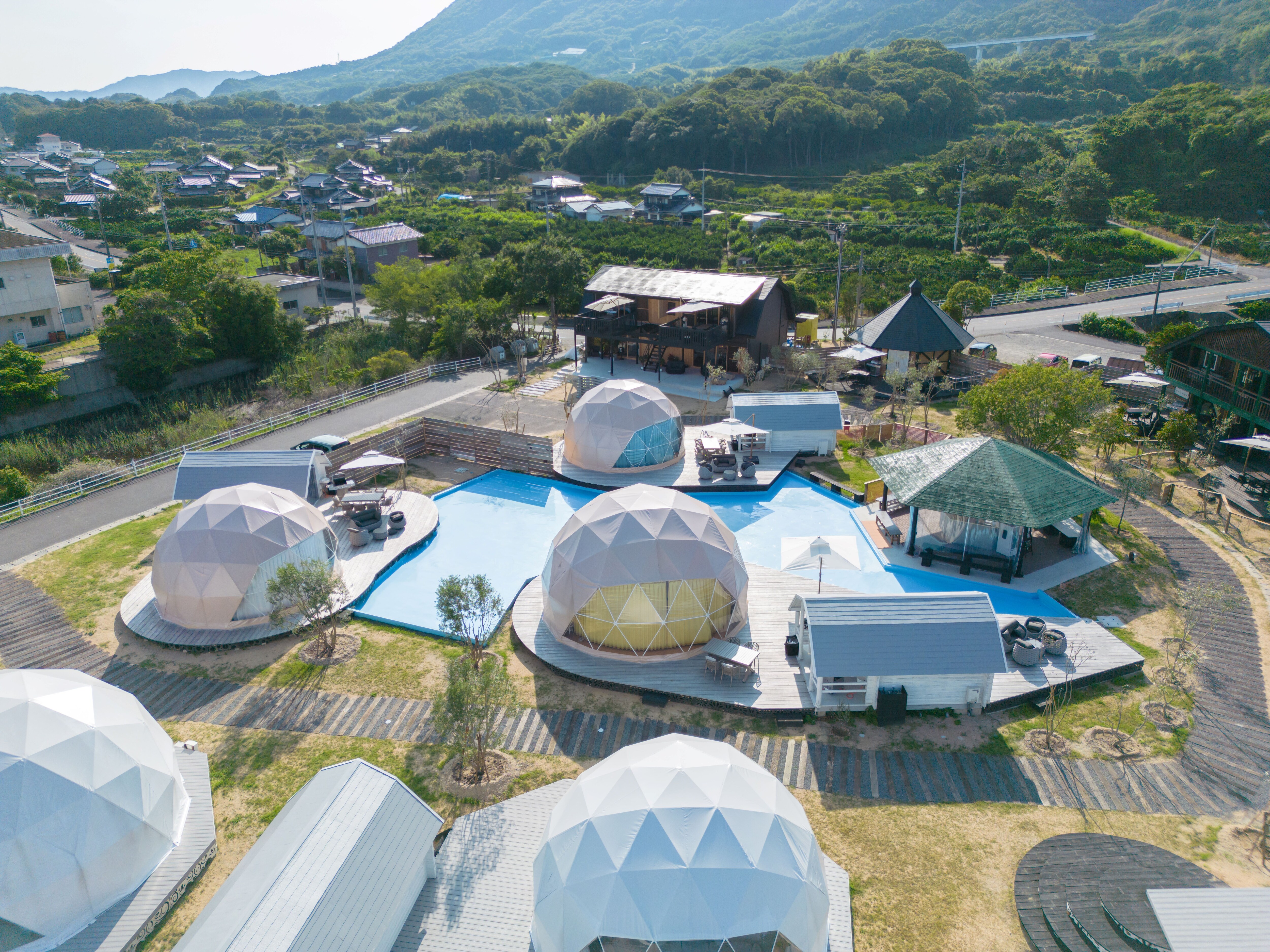Panoramic view of the dome