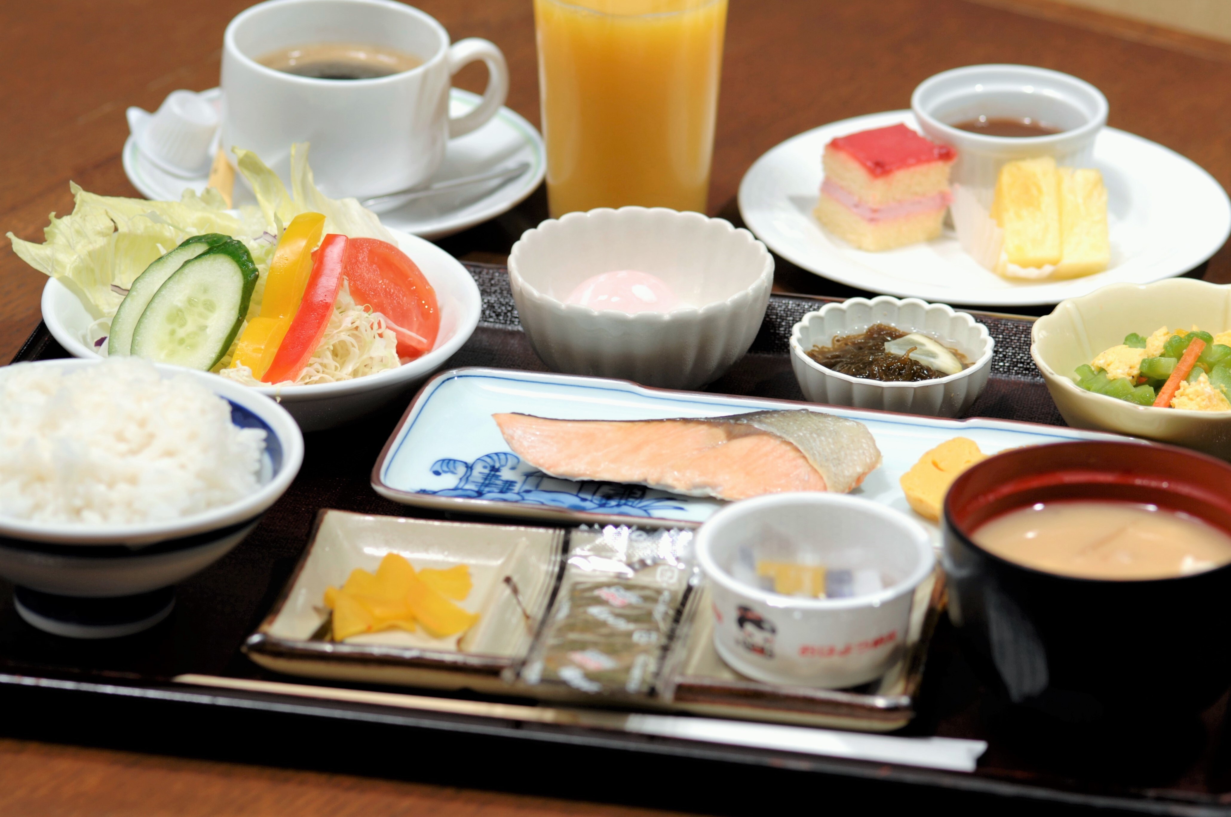 Breakfast set menu