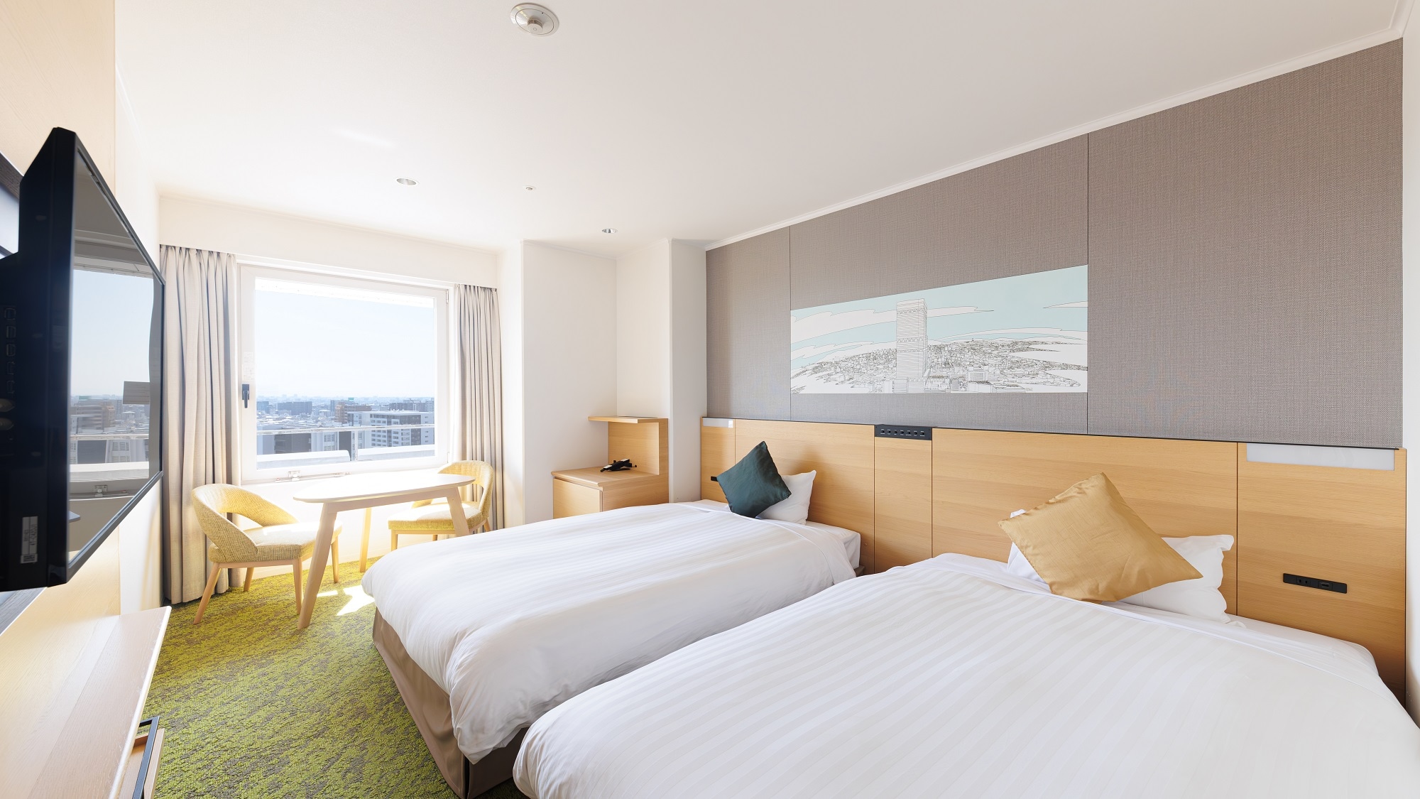 舒適雙床房 19㎡