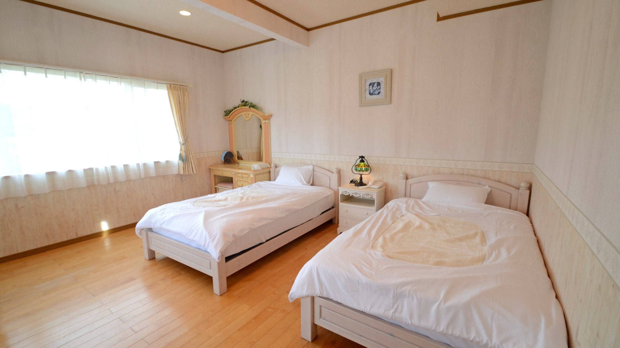 [Western-style room] Popular with those who prefer beds♪ A twin bedroom.