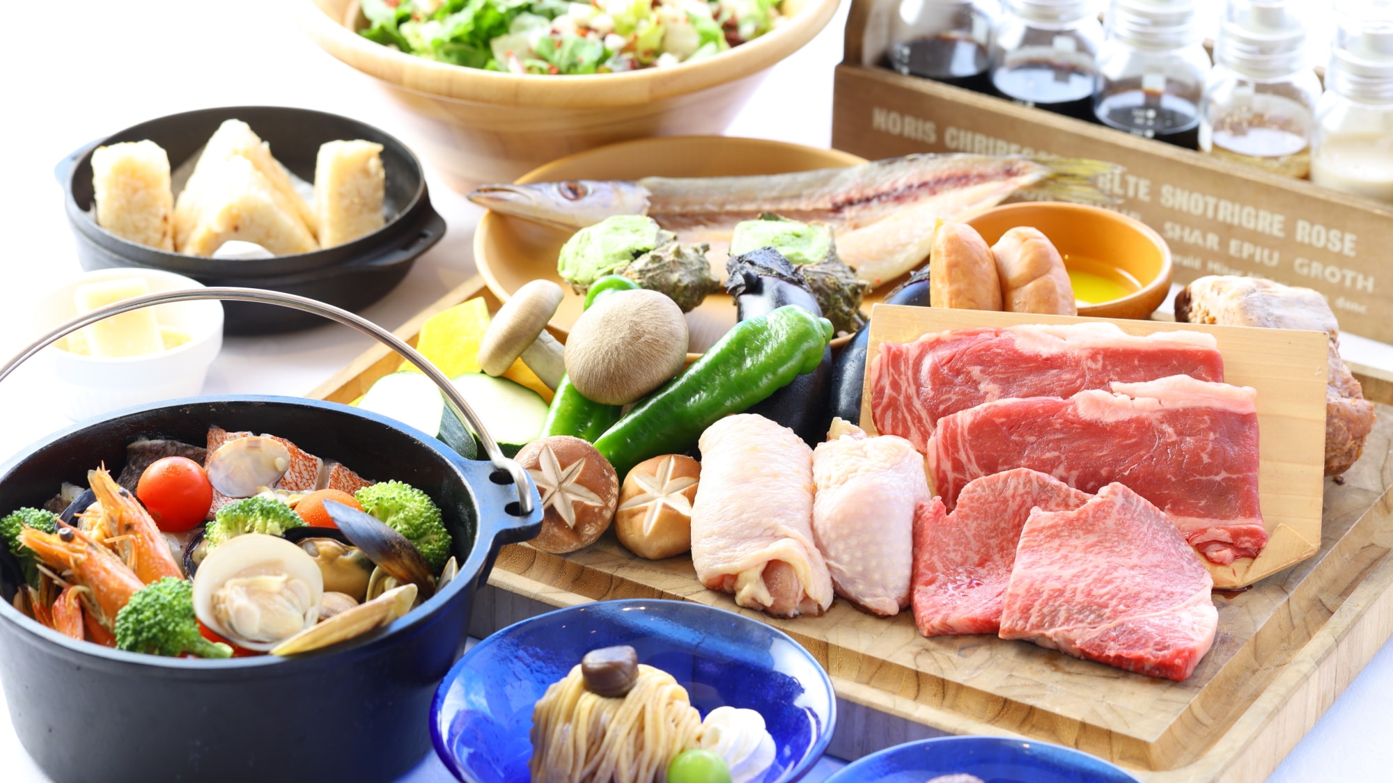 Thực đơn bữa tối BBQ Glamping (hình ảnh)