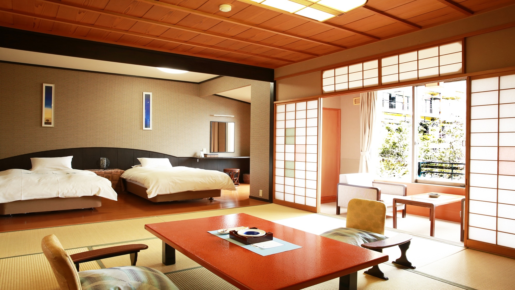 Modern Japanese-Western style room