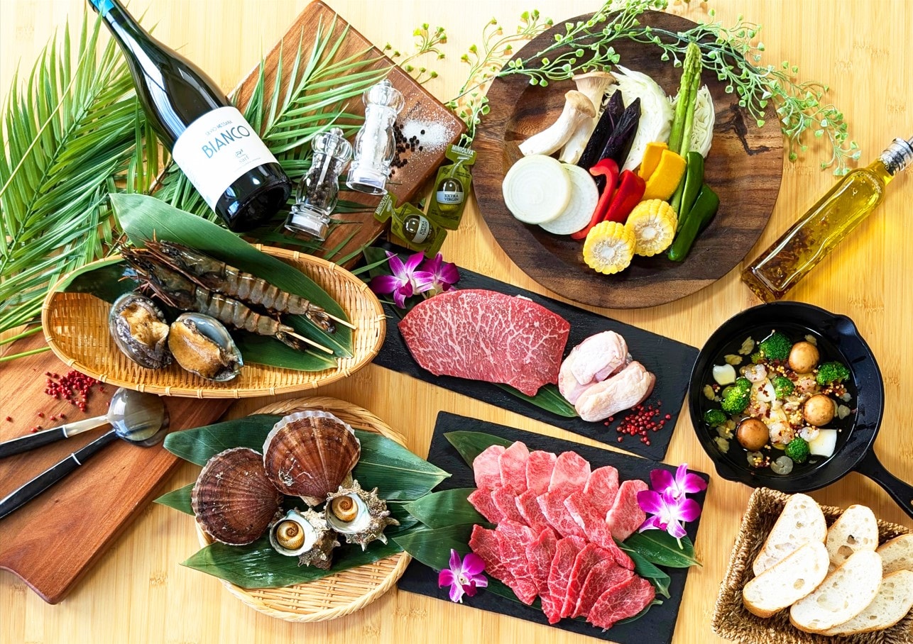 Premium BBQ menu example