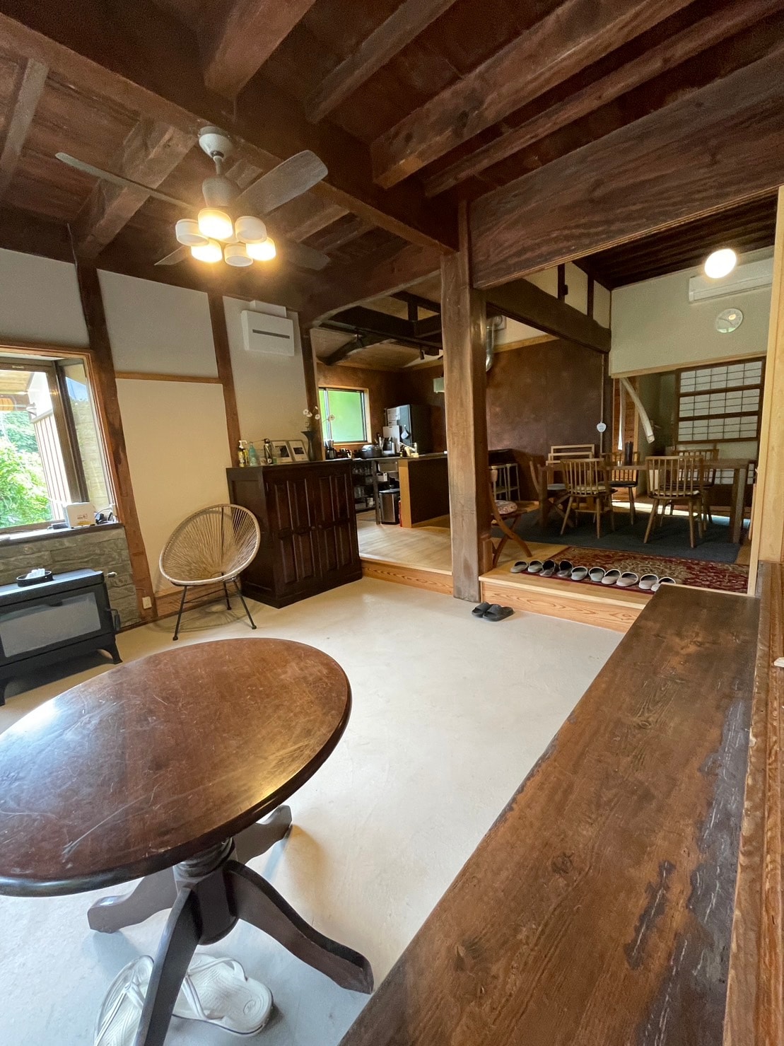 Doma (earthen floor), dining kitchen