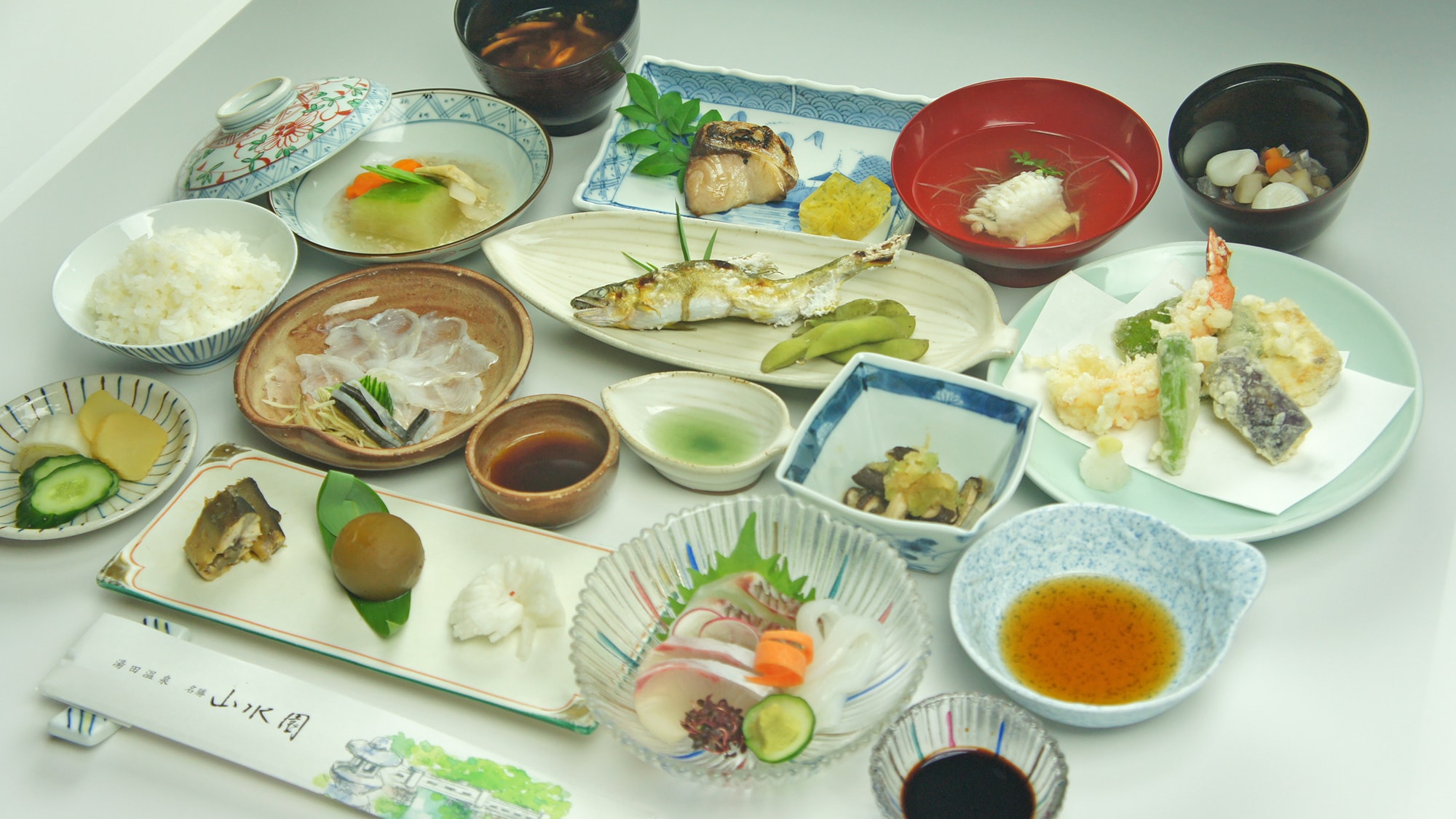 An example of a banquet table