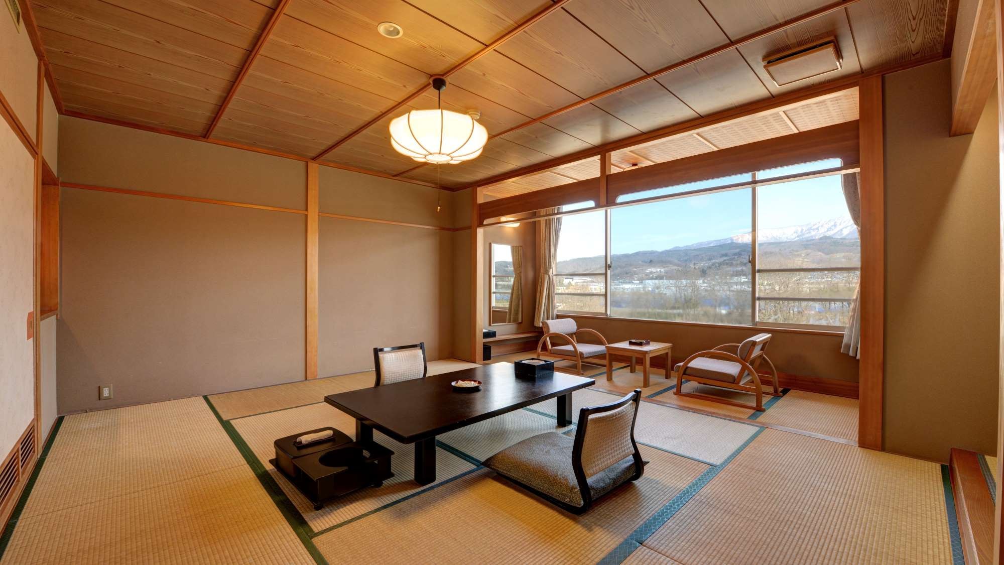 Ruangan yang tenang di mana kepekaan orang Jepang hidup