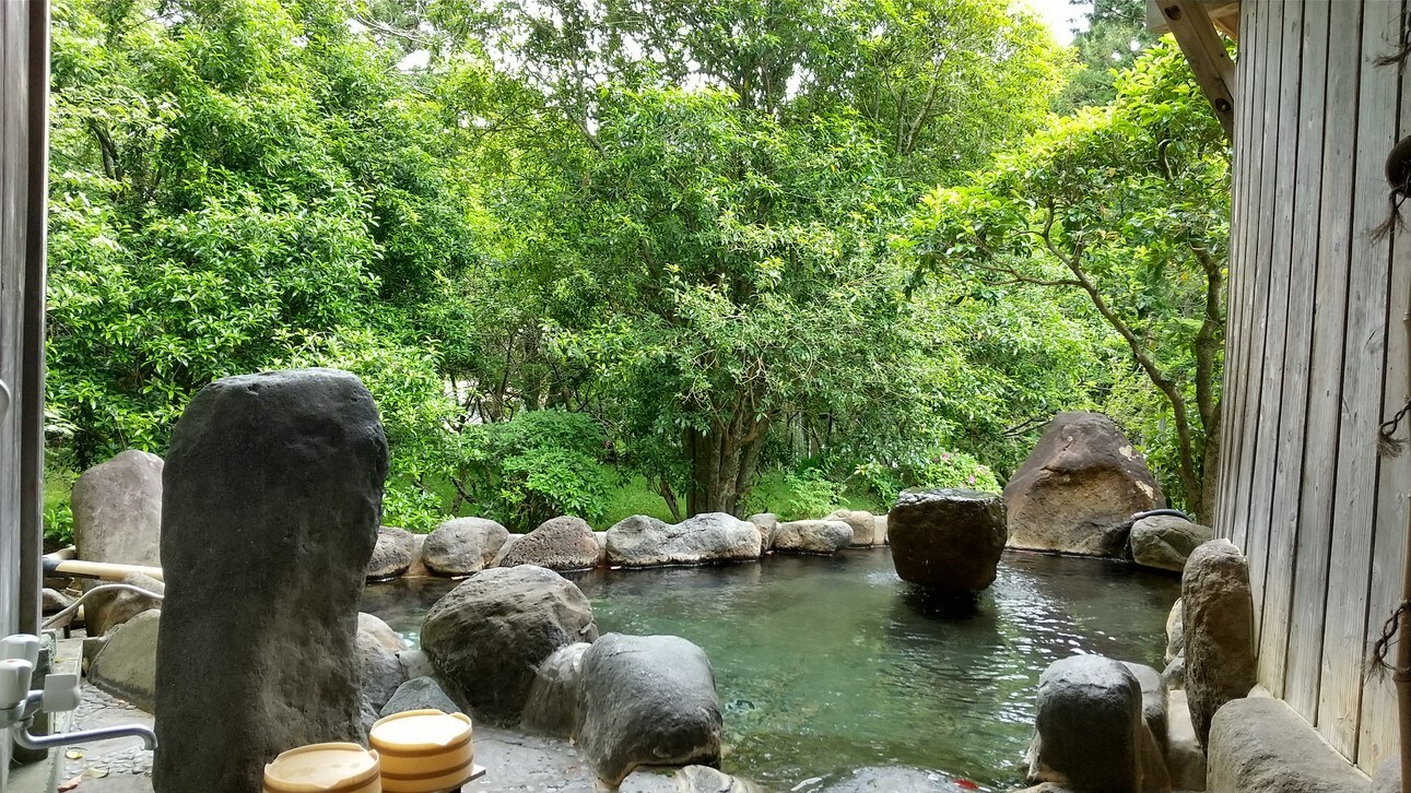 Private open-air bath, Hotaru no Yu