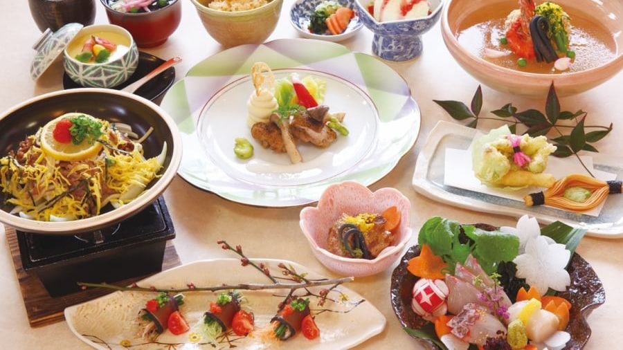 Standard Kaiseki (* The photo is an image.)