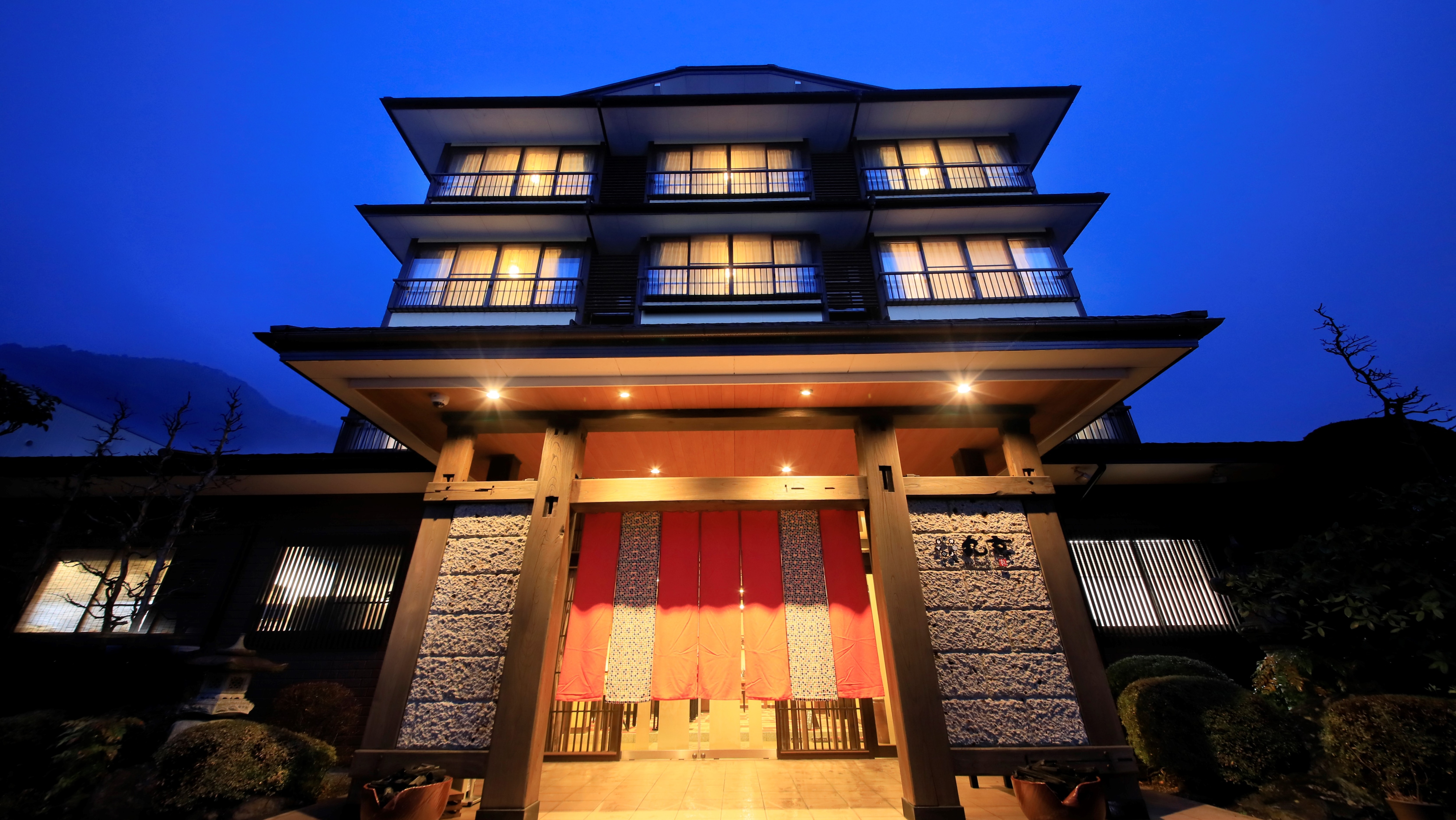 Exterior night view