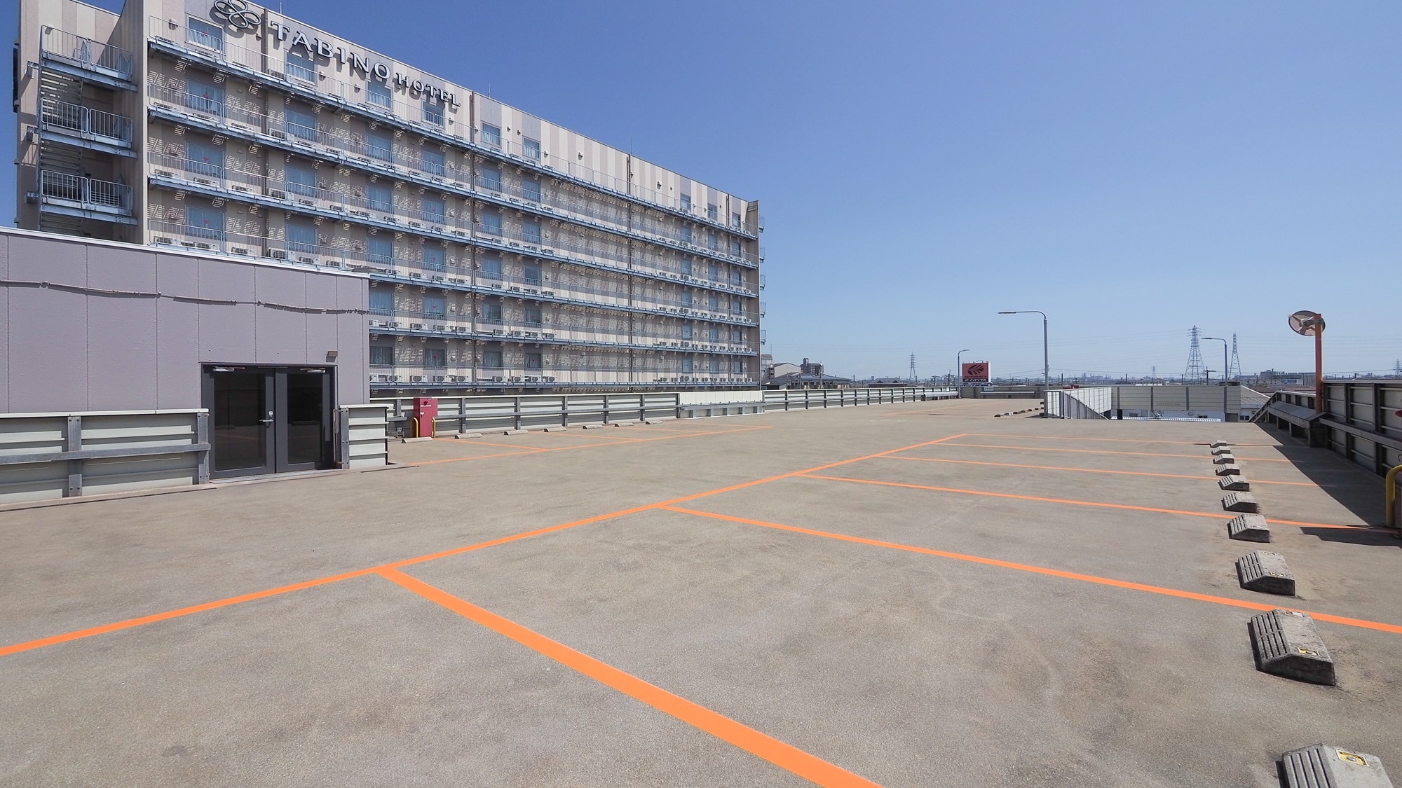 Parking lot rooftop