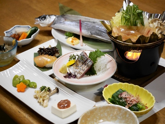 Local fish dinner