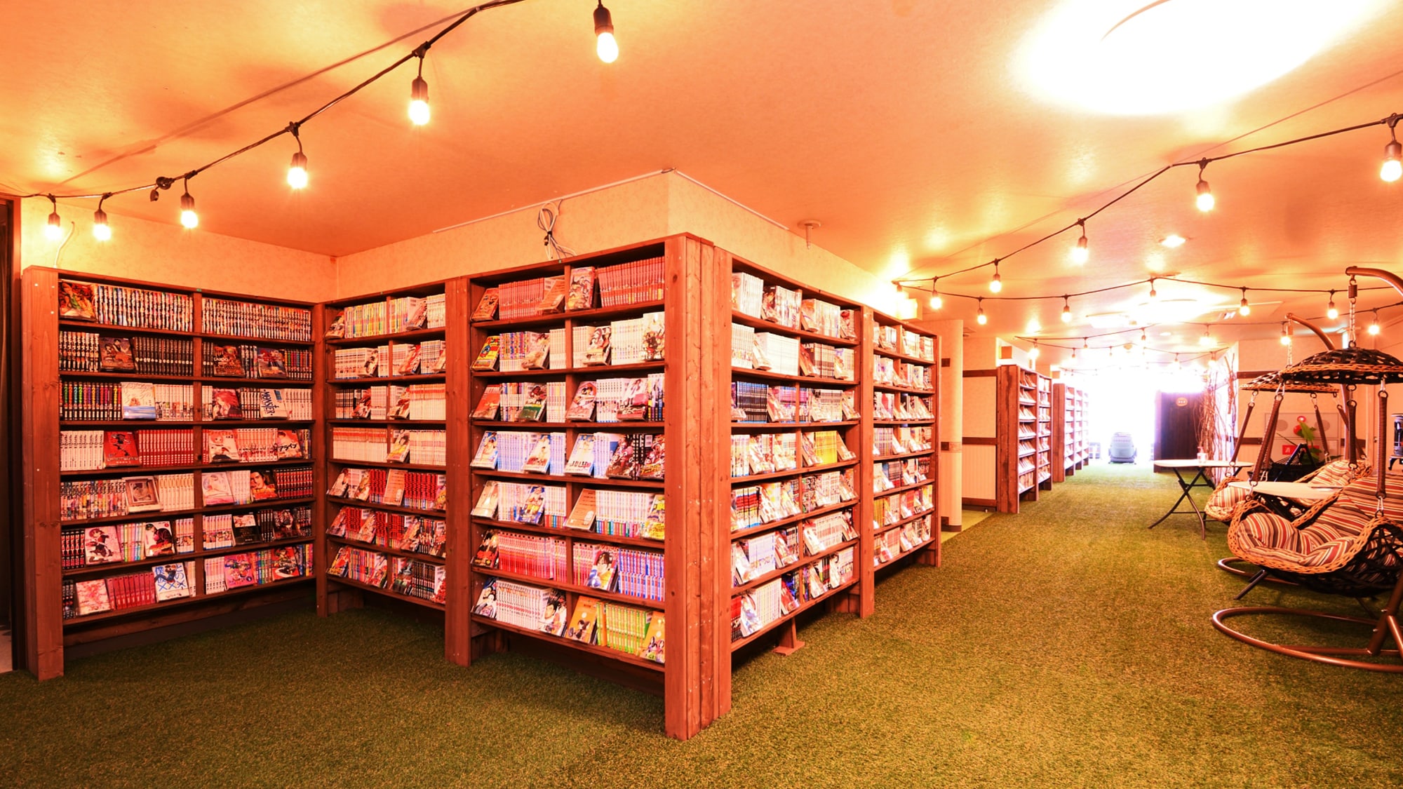 [Comic Corner] The comic corner, which covers about 5,000 books, is a fun part of the Omomori Stay ☆ From masterpieces to the latest publications