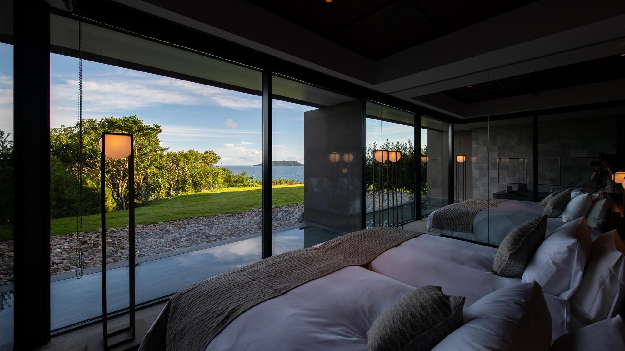 Ocean view open-air 1F family deluxe [70 square meters]