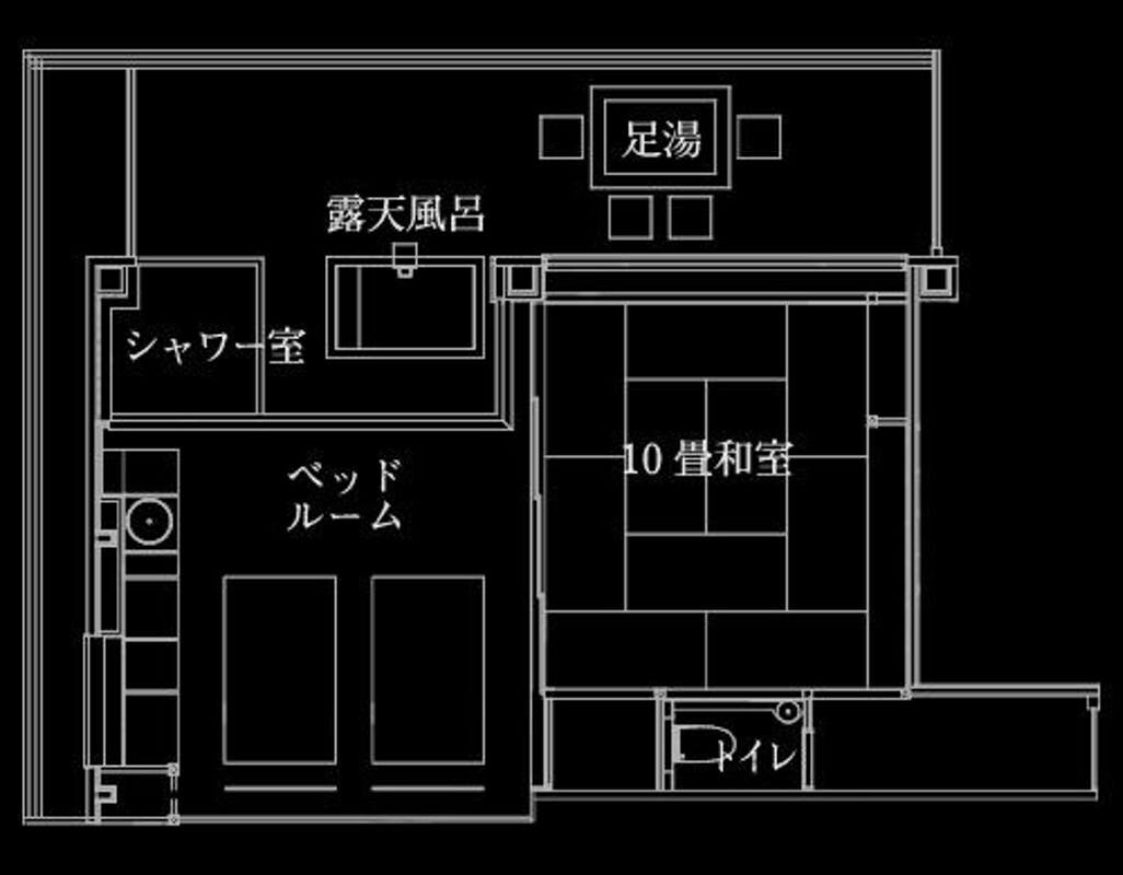 帶露天浴池的客房 rocca [帶足浴的特別房間：Kanade]
