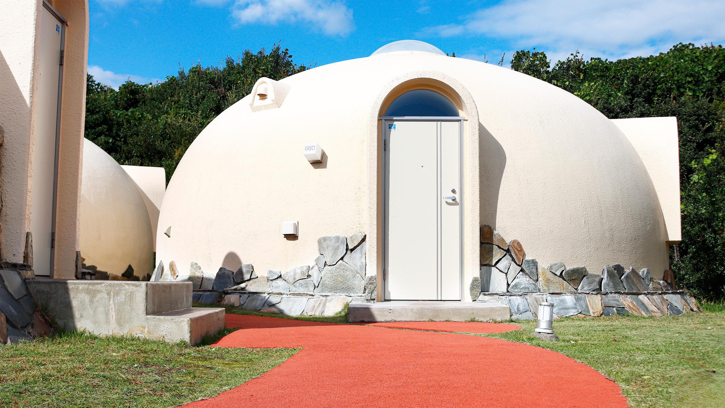 [ภายนอก] สบายใจกับห้องส่วนตัว♪ บ้านโดมทรงกลมสมบูรณ์แบบ