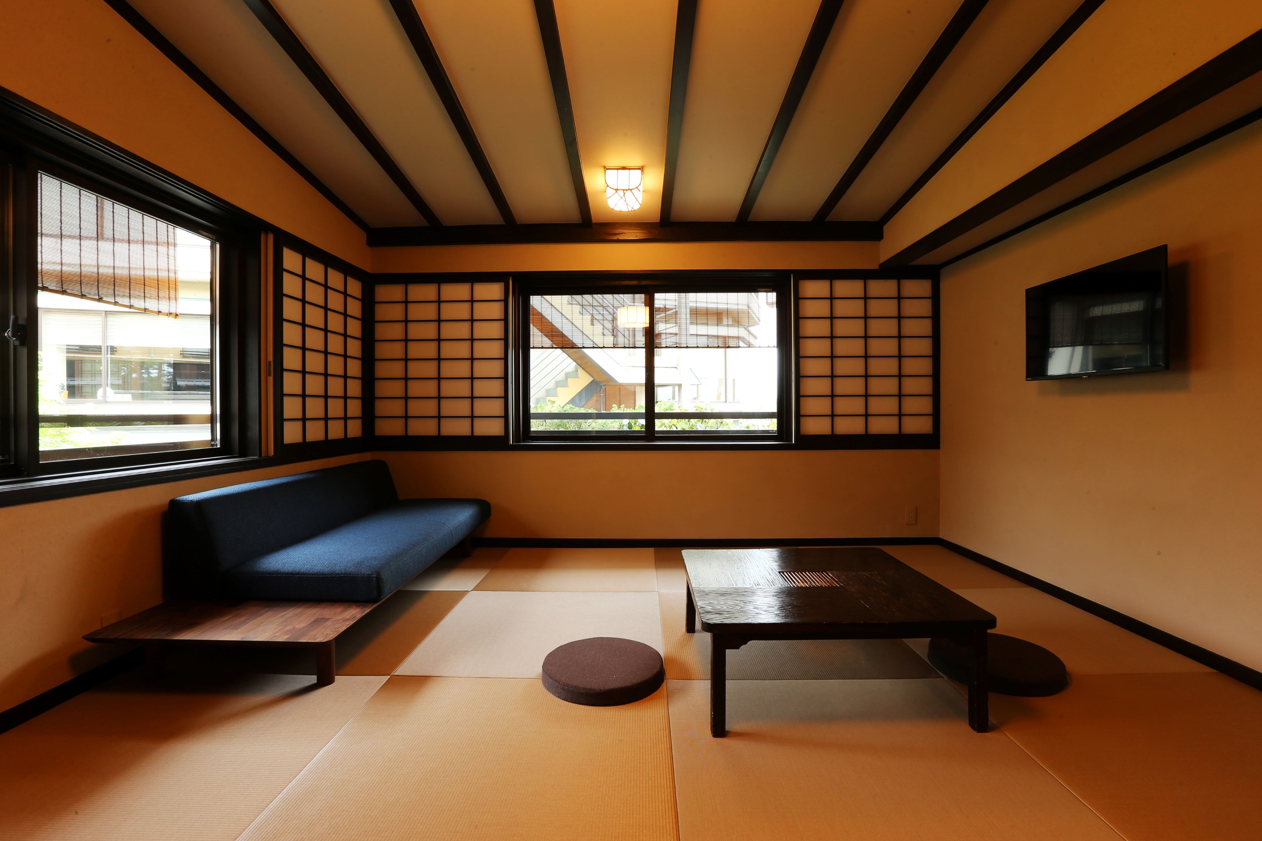 Japanese-style room with a view of Amanohashidate