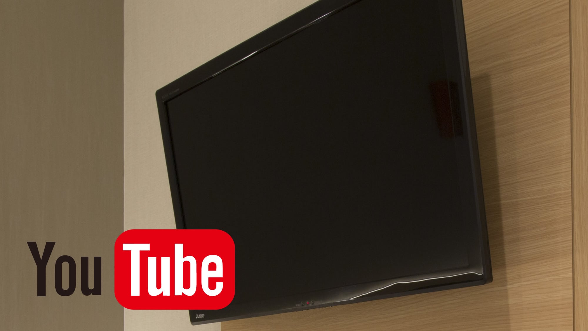 TV dengan fungsi pencerminan Youtube