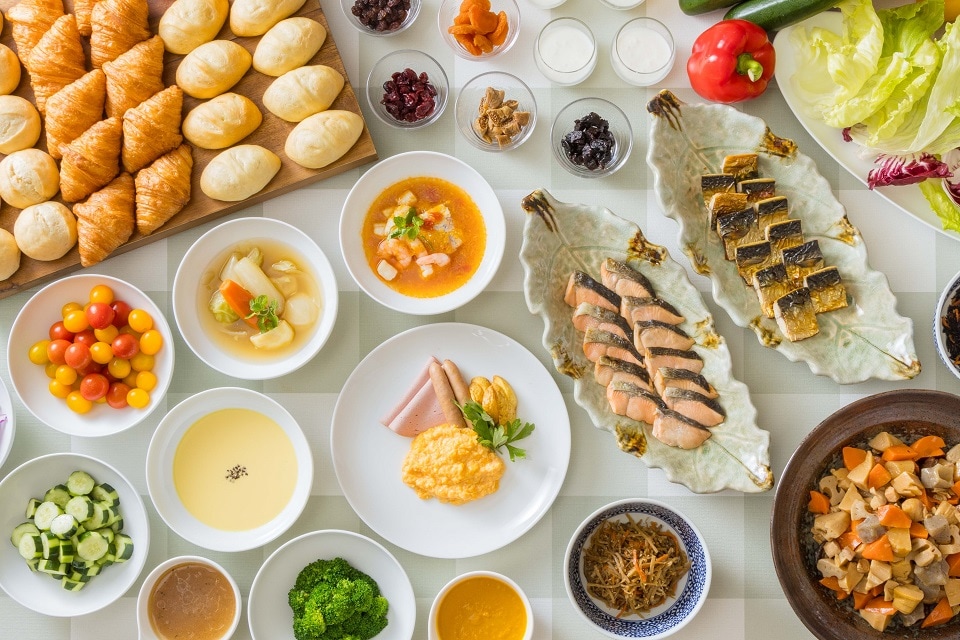 [Breakfast] Assorted buffet