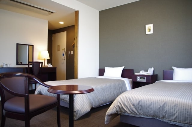 ◇Twin room◇Smoking/non-smoking, 20㎡ area, 2 single beds of 110'195cm, Wi-Fi available◇