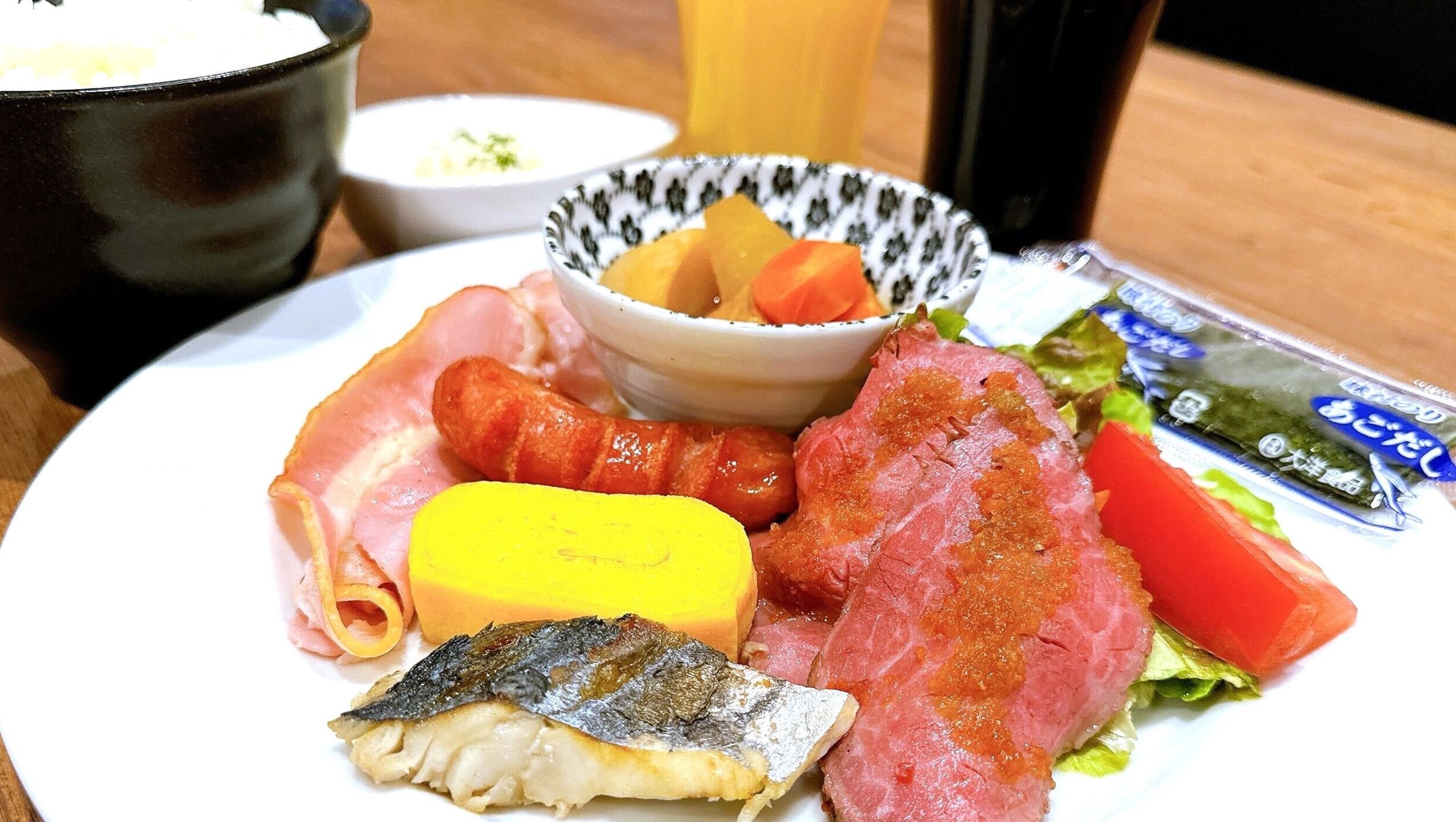 日本料理餐盤（範例）