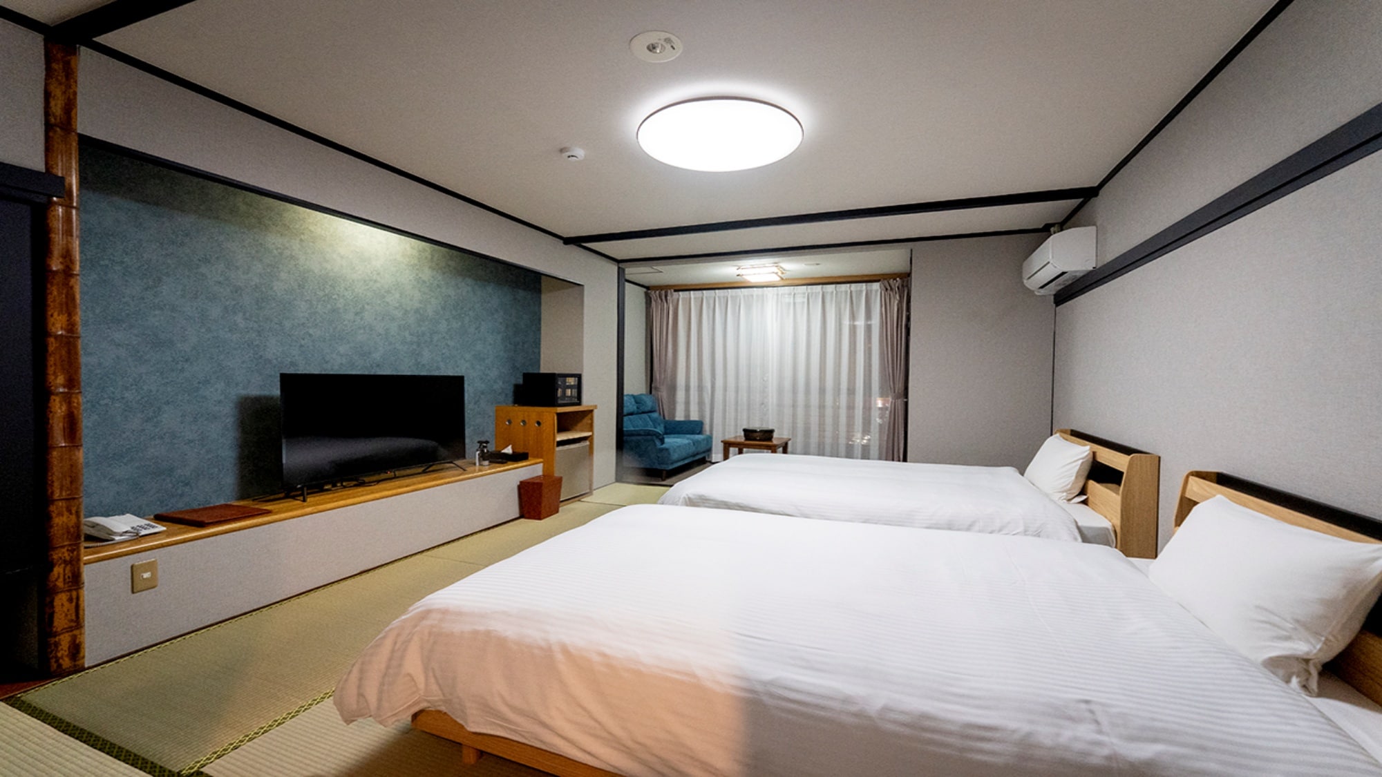 Japanese-Western room, 12 tatami mats (with bathroom)