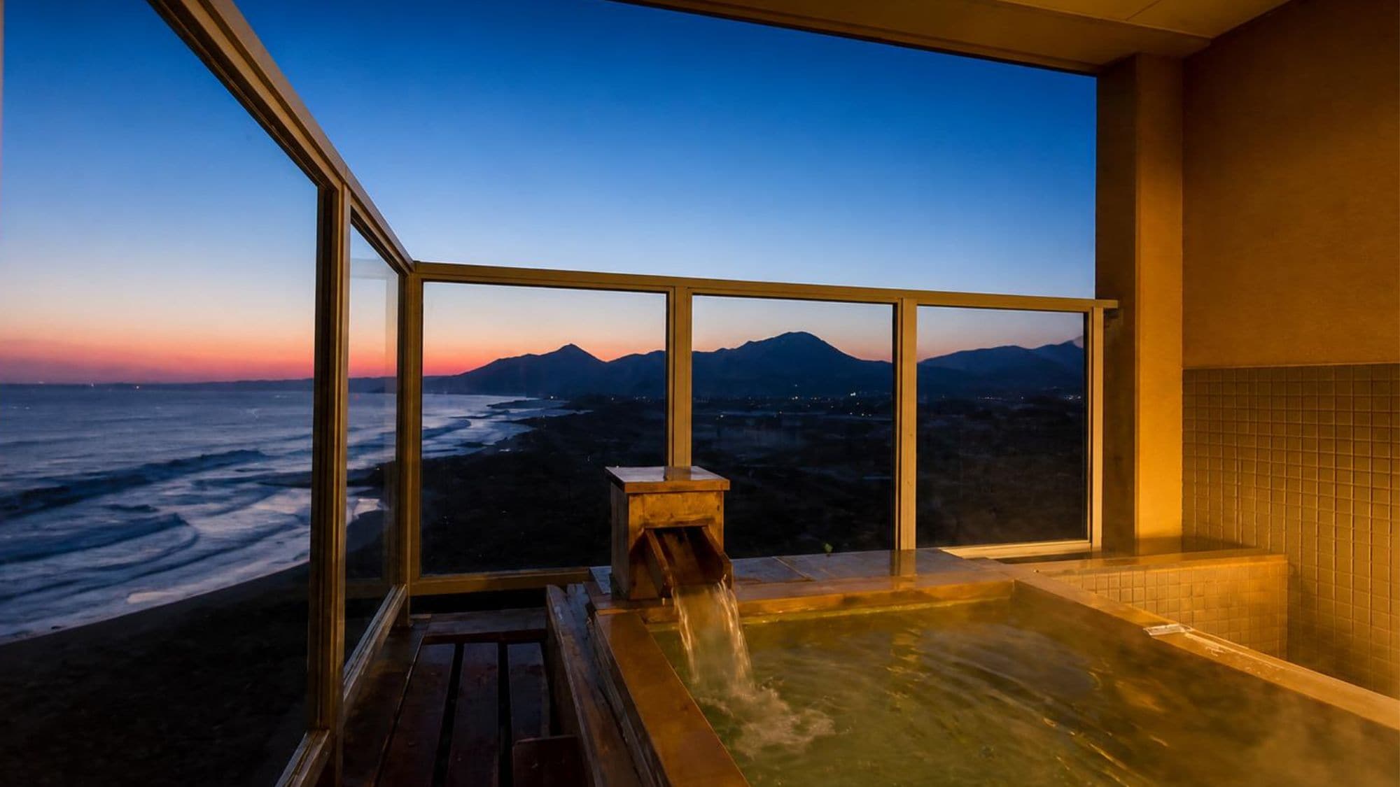Only 15 rooms available, each with a private open-air bath. Enjoy the hot springs as many times as you like, whenever you want.