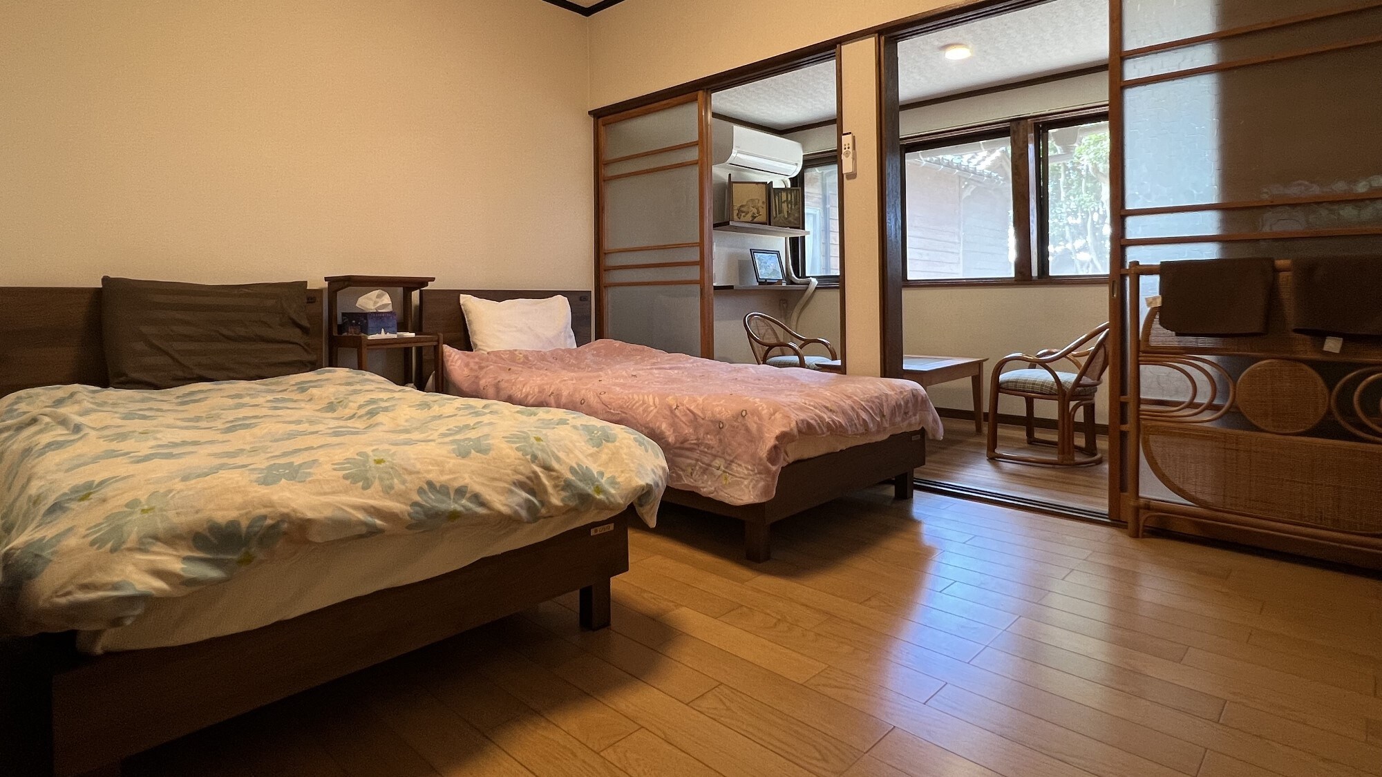 Spacious bedroom