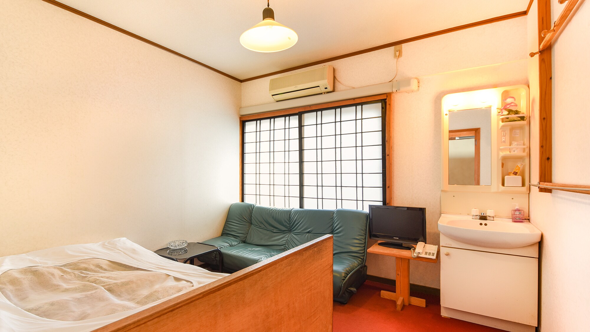 *Example of a single room on the second floor