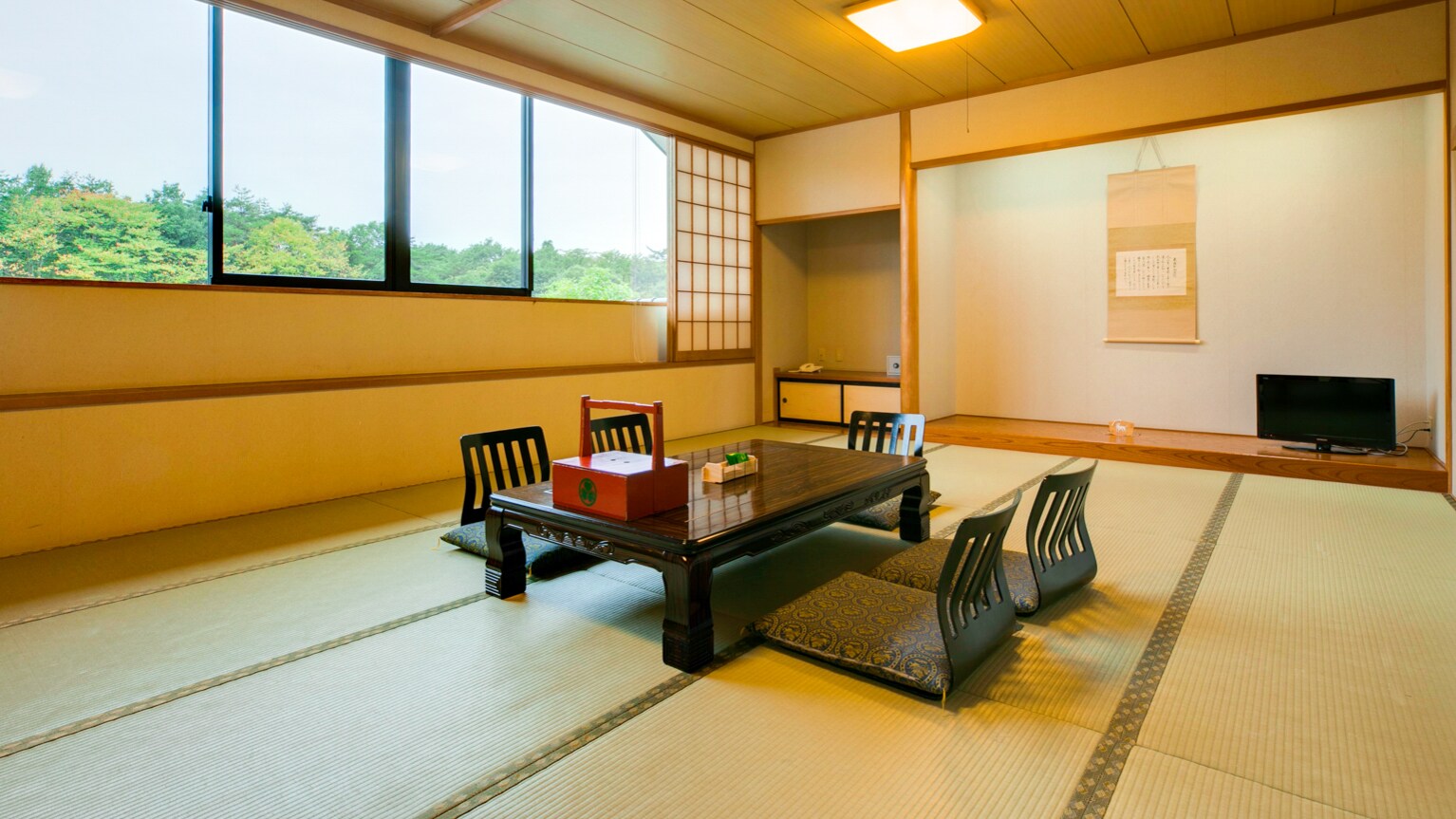 Kamar tamu (kamar bergaya Jepang, 17,5 tikar tatami)