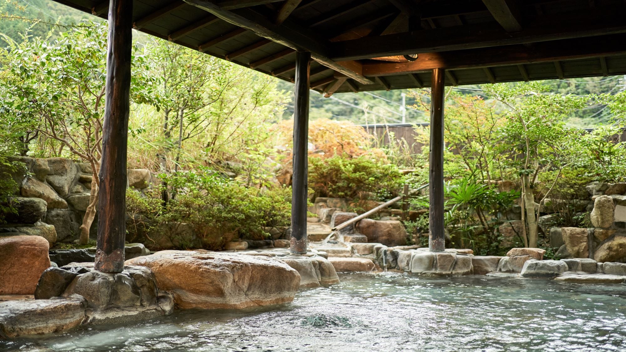 Garden open-air bath