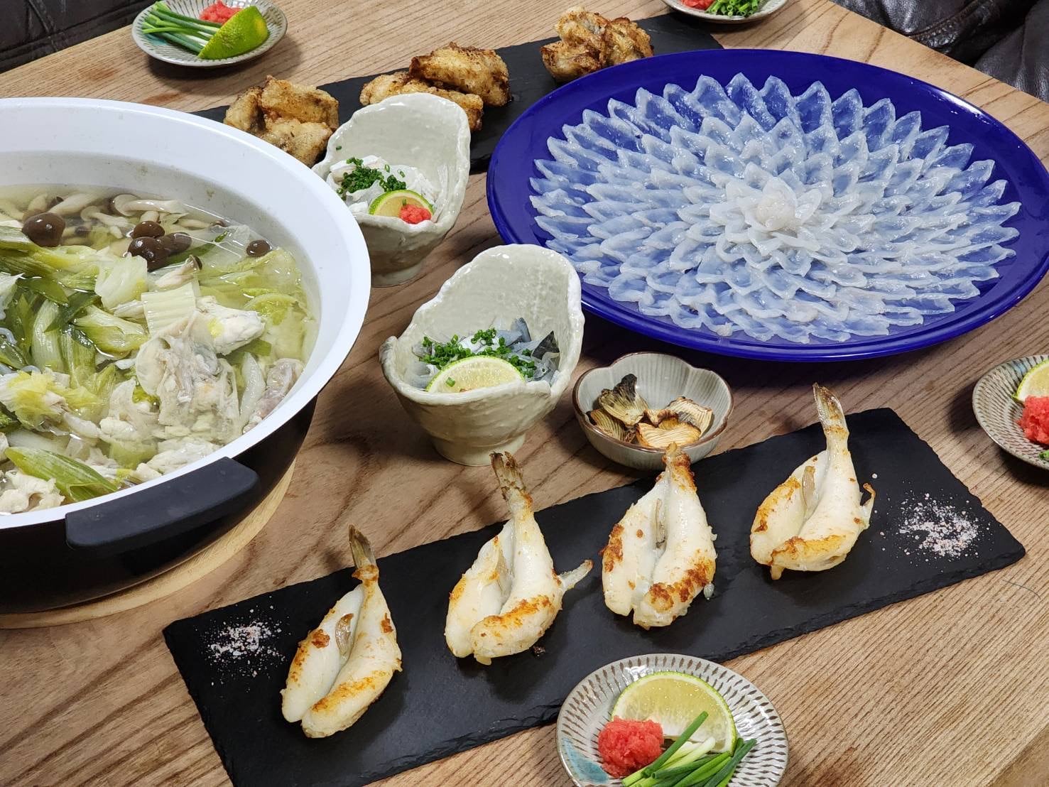 【晚餐示例】下关豪华虎纹河豚全套套餐