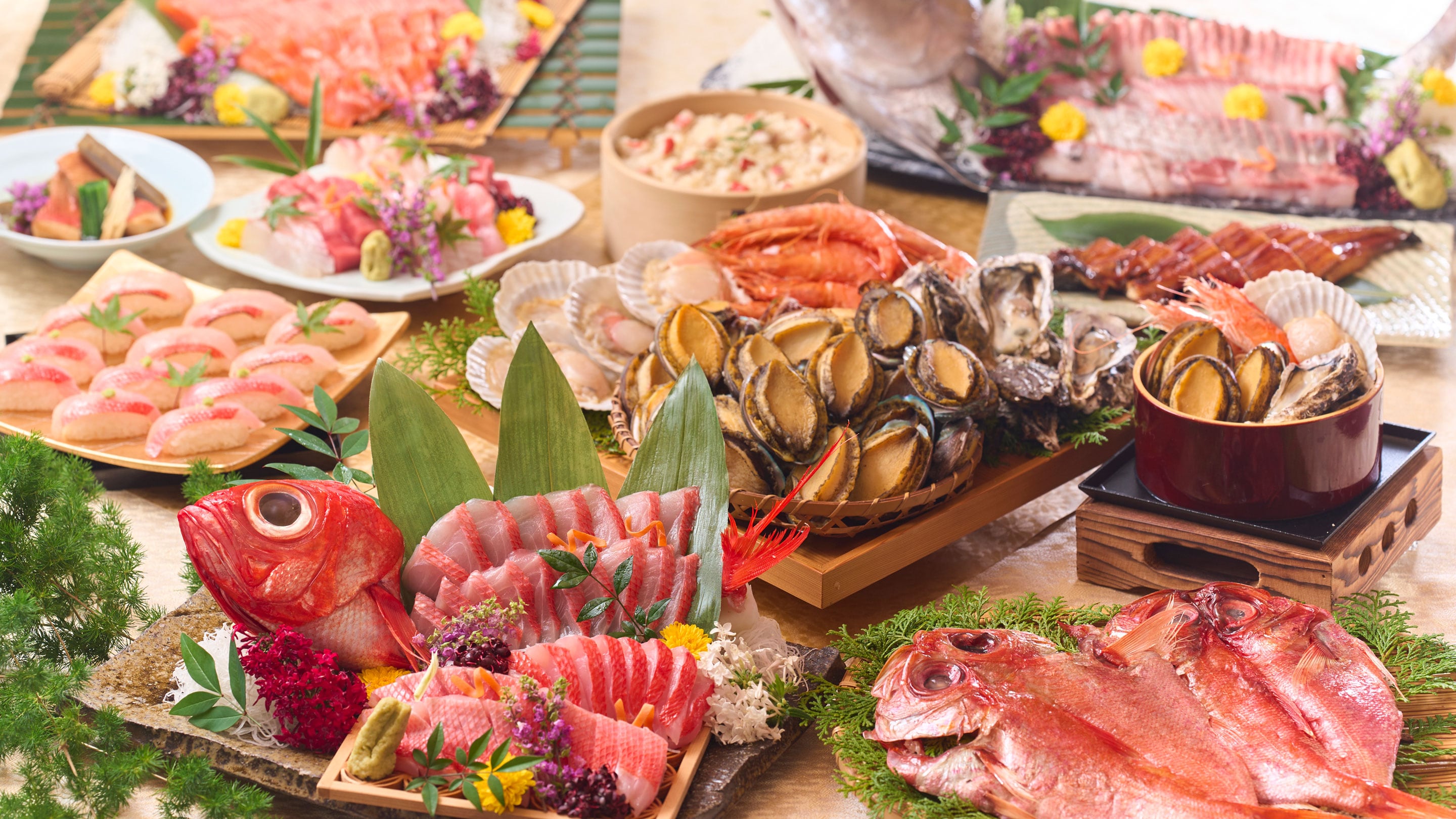 金目鯛づくしバイキング※イメージ