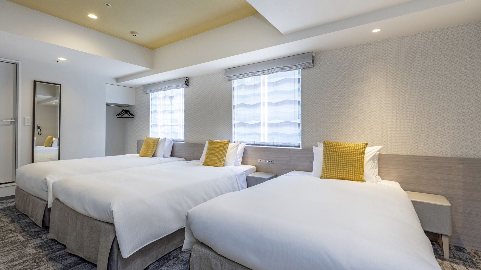 ◆Superior Twin 23 meter persegi｜Tempat tidur tambahan tambahan (bila digunakan oleh 3 orang)