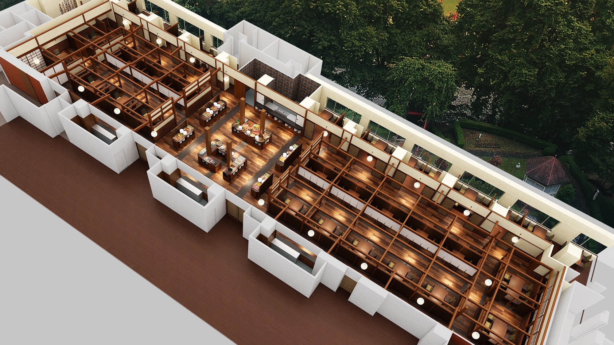 ร้านอาหารใหม่ "Satoyama Dining" *เปิดวันที่ 7 มีนาคม (ตามแผน)
