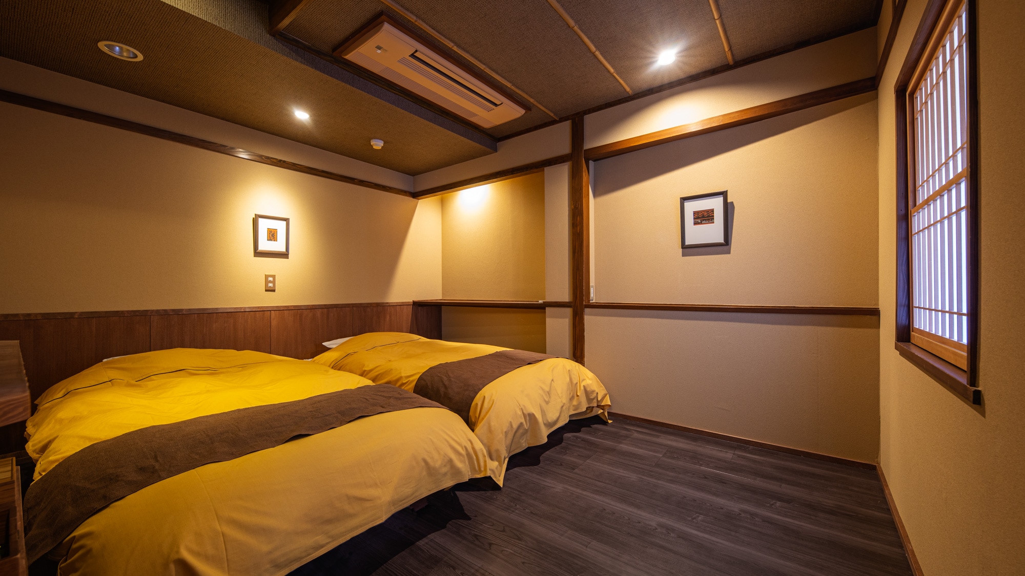 ห้องนอนแขกพร้อมอ่างอาบน้ำกลางแจ้ง [ฮานะ]