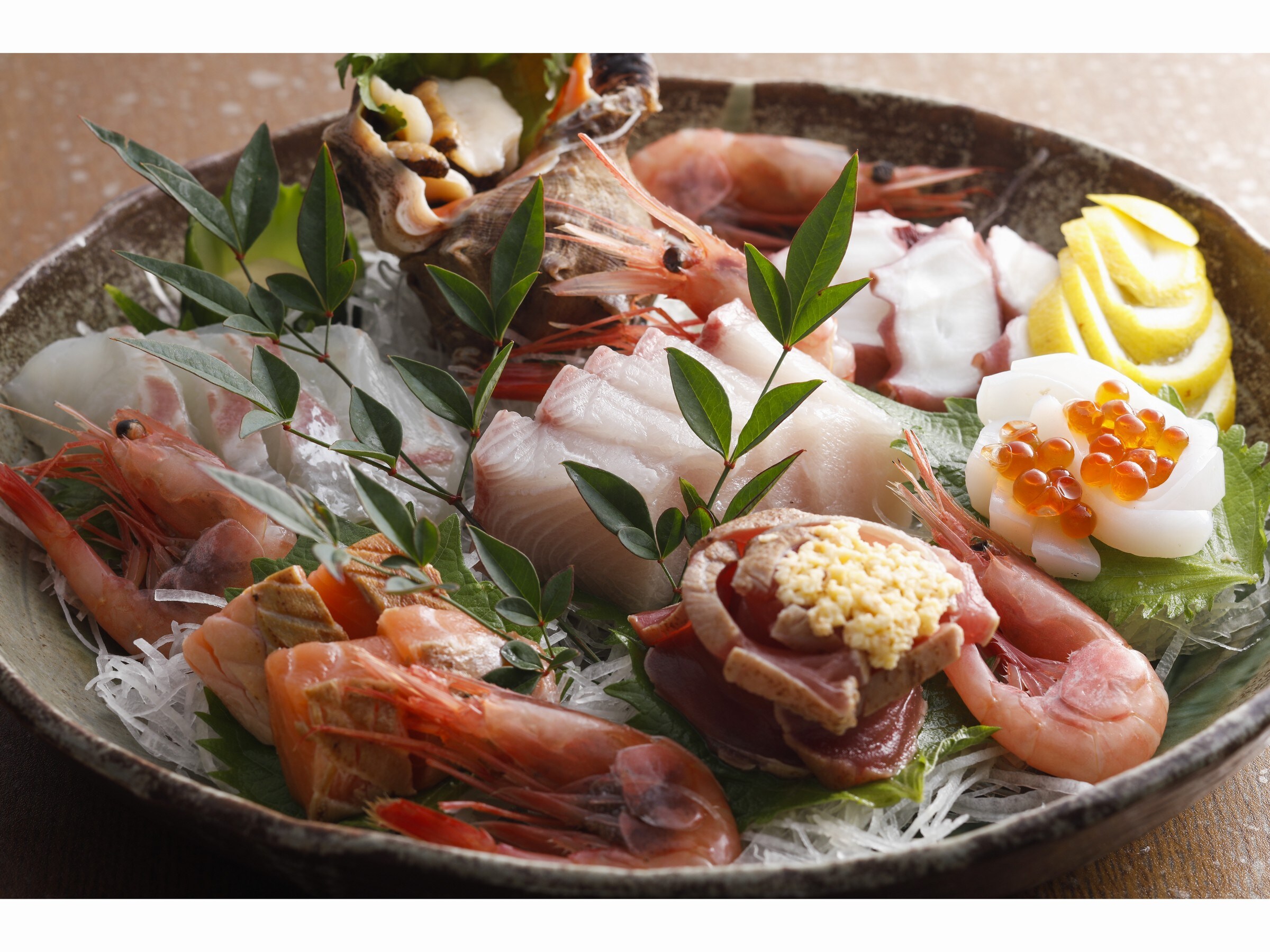 Assorted Setouchi sashimi
