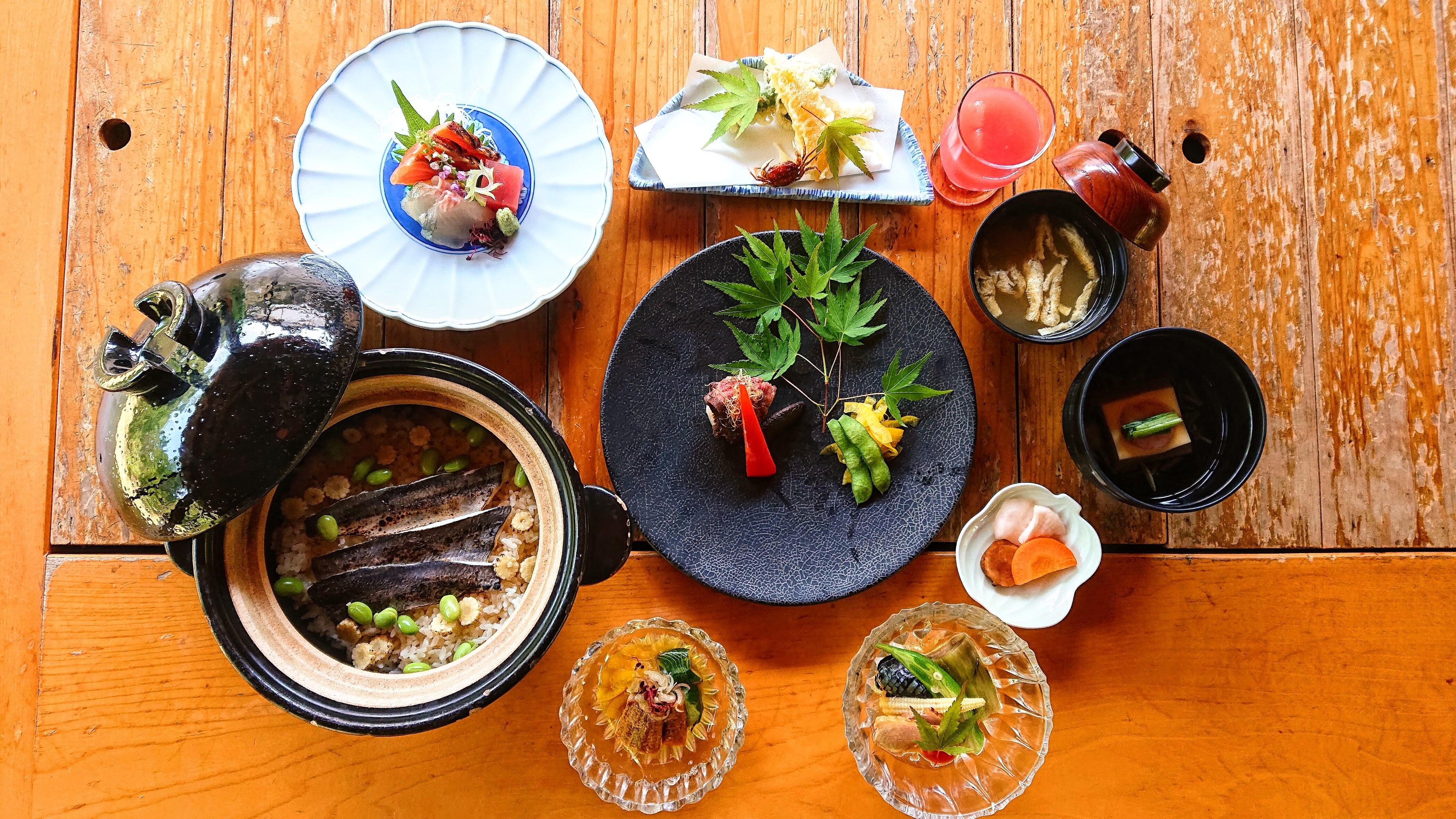 Kaiseki cuisine on one day_2024