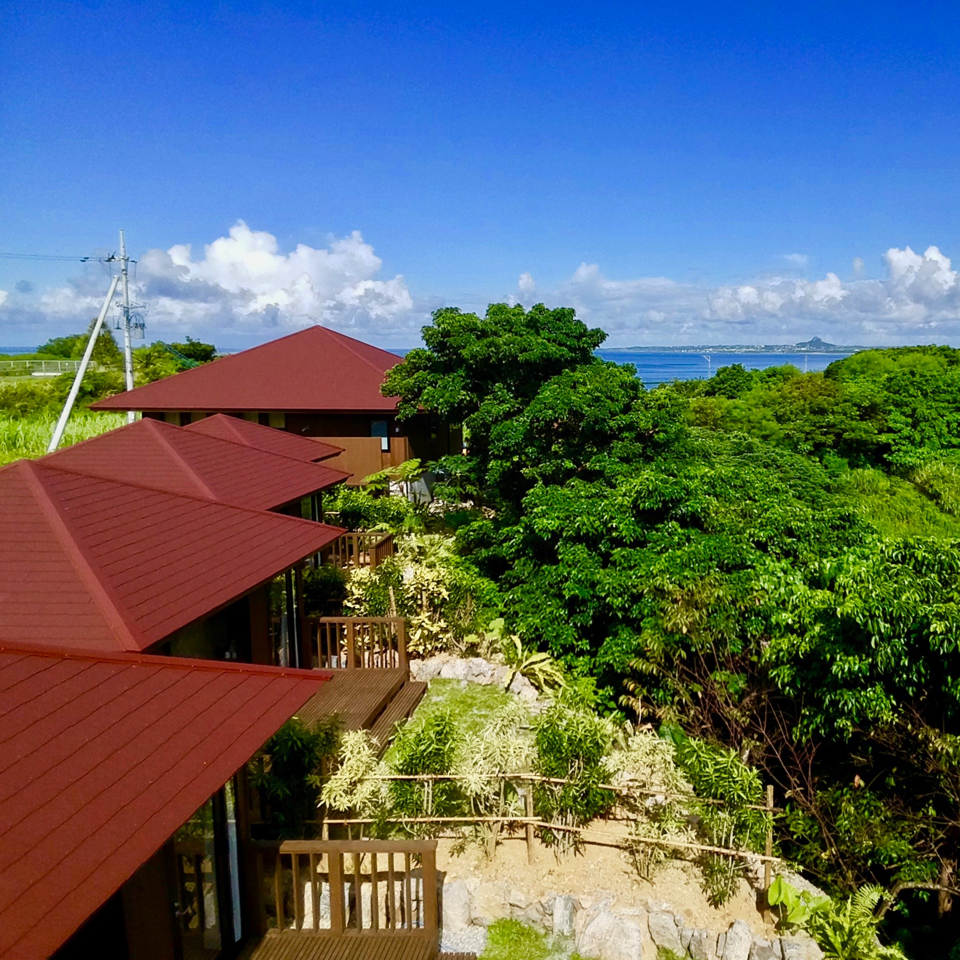 Full view of the resort (garden side)