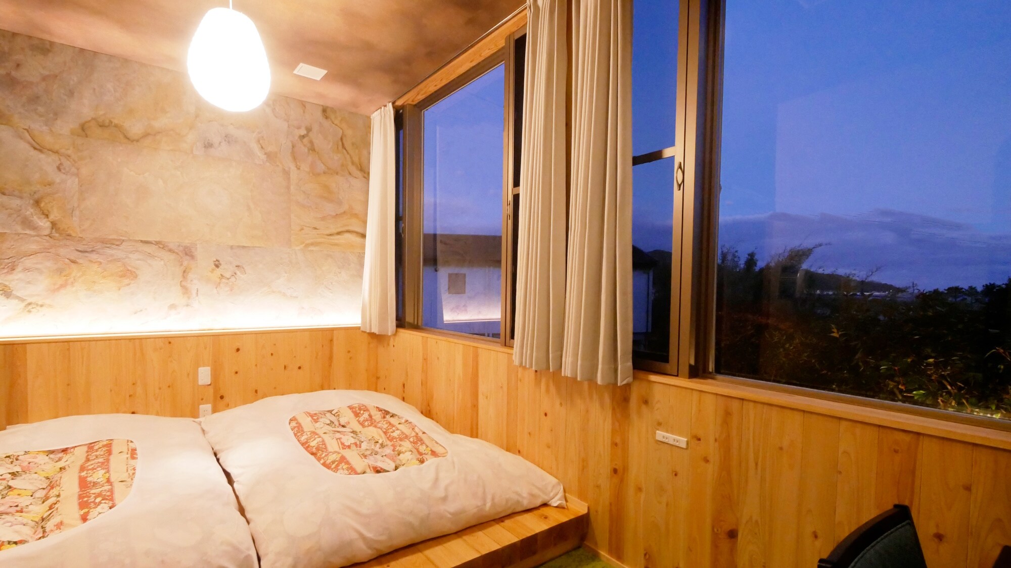 [Twin Room - Umi Tsubaki] This is a barrier-free room that opened in February 2023.