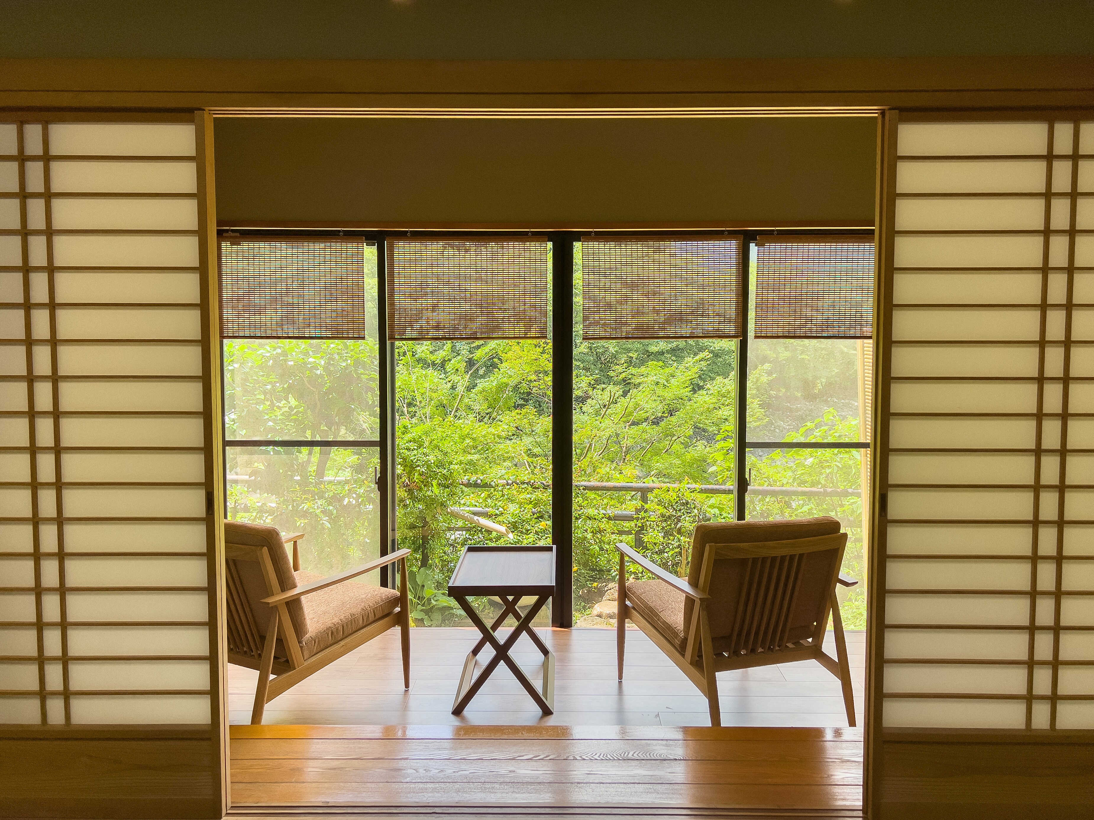 Renewal in June 2023 * Japanese-style room with semi-open-air hot spring bath Room 102