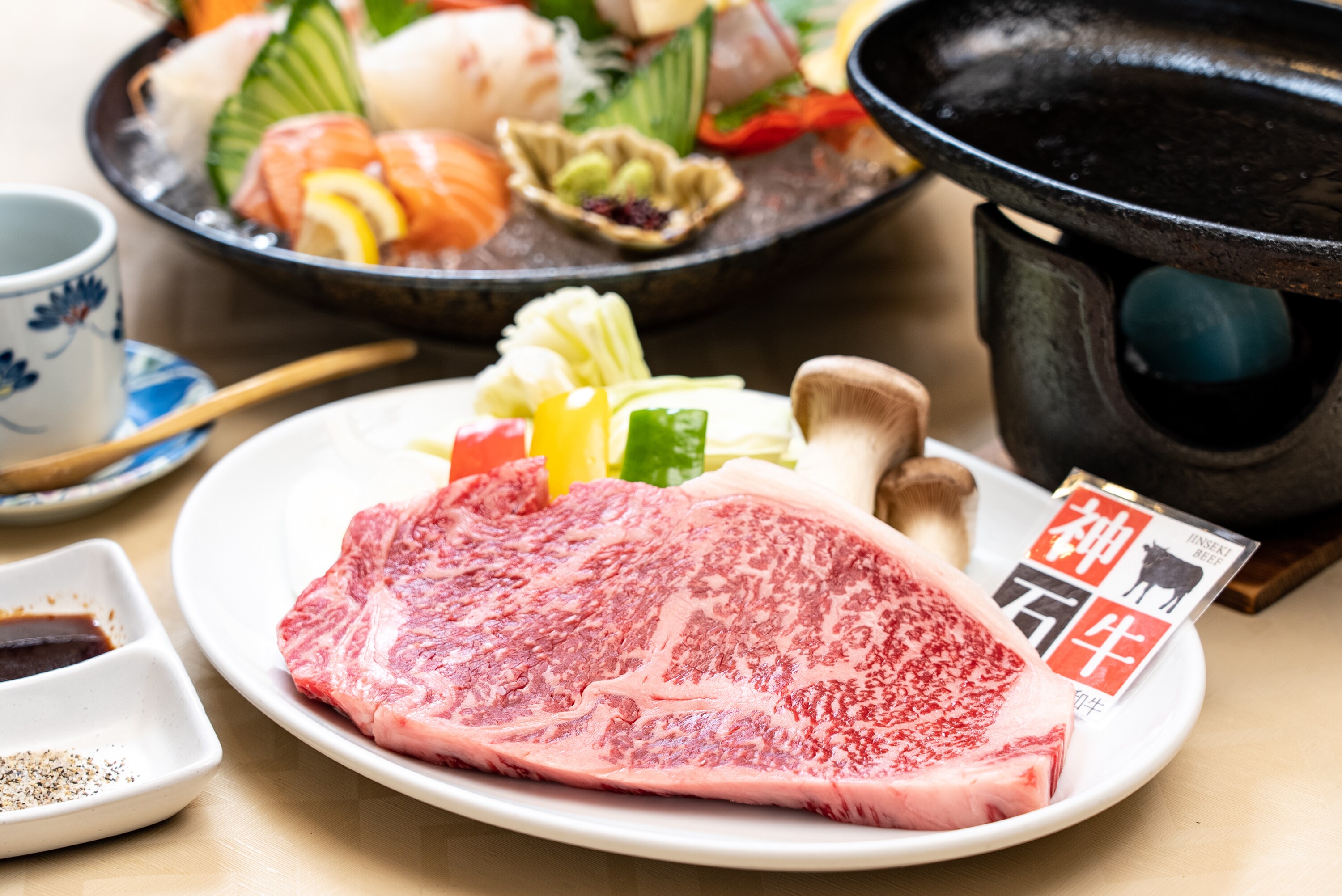 神石牛裡肌牛排