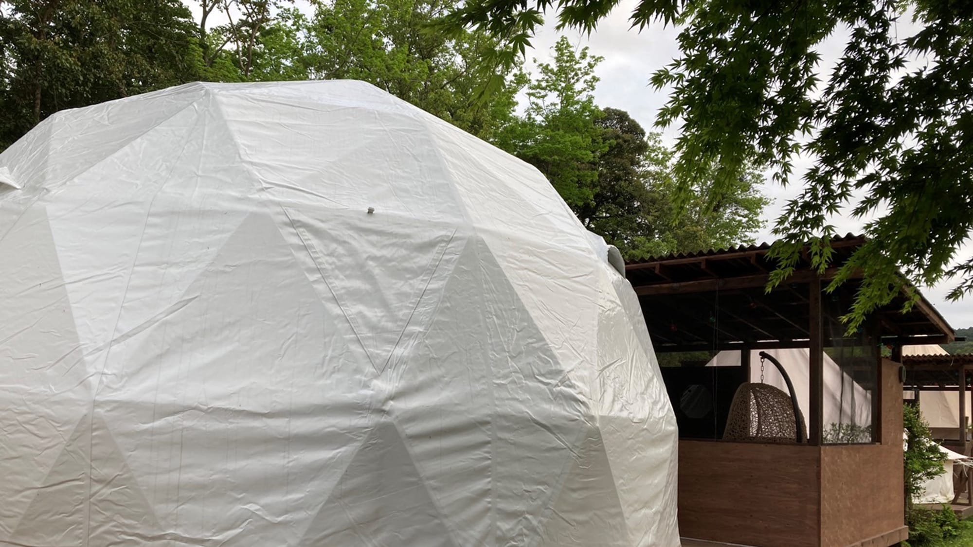 Opening in 2022★Dome tent 6m, capacity 7 people★[Air-conditioned] Non-smoking