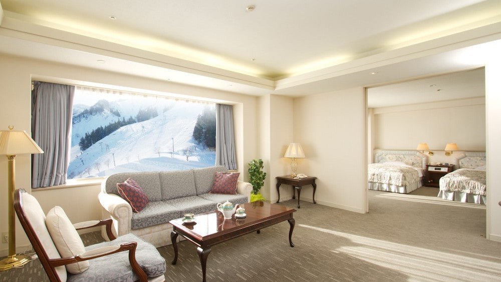 Junior Suite (74㎡) Living Room Winter