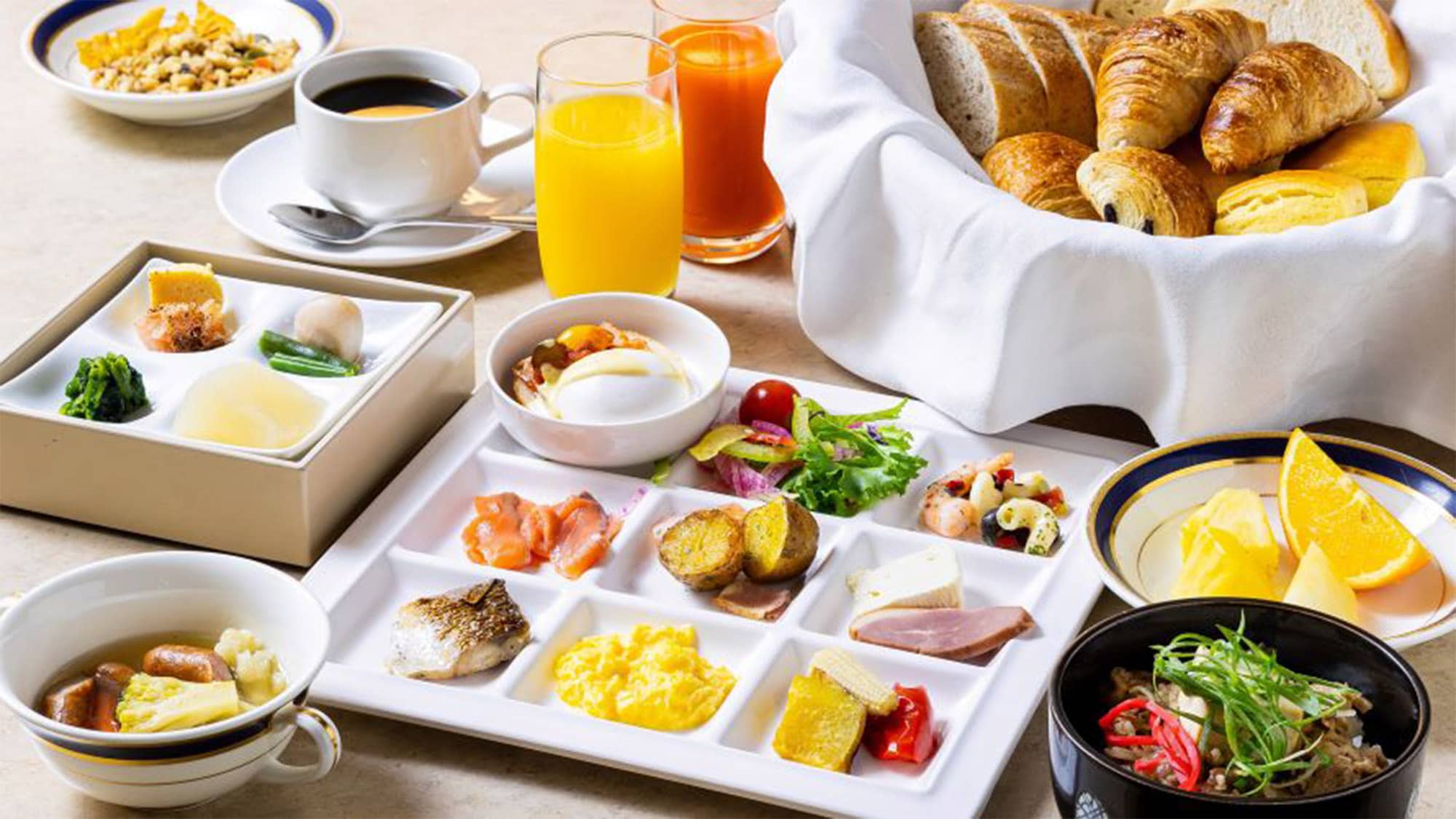 Breakfast buffet image (group)