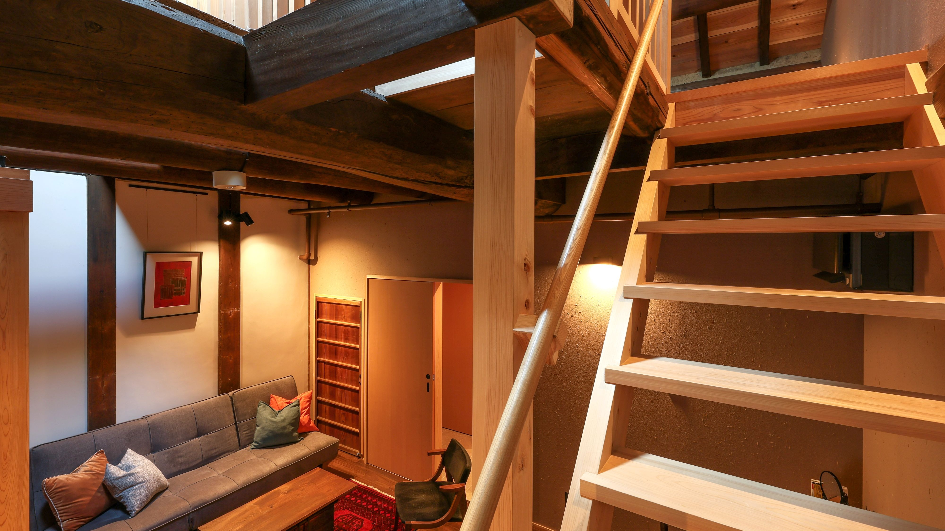 ■Usu (42 square meters/twin/accommodates 3 people/1st floor living room/2nd floor bedroom)