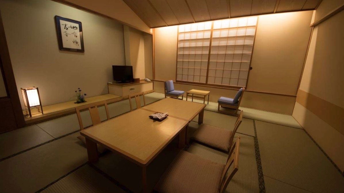 [Japanese-style room 15 tatami] Night scenery