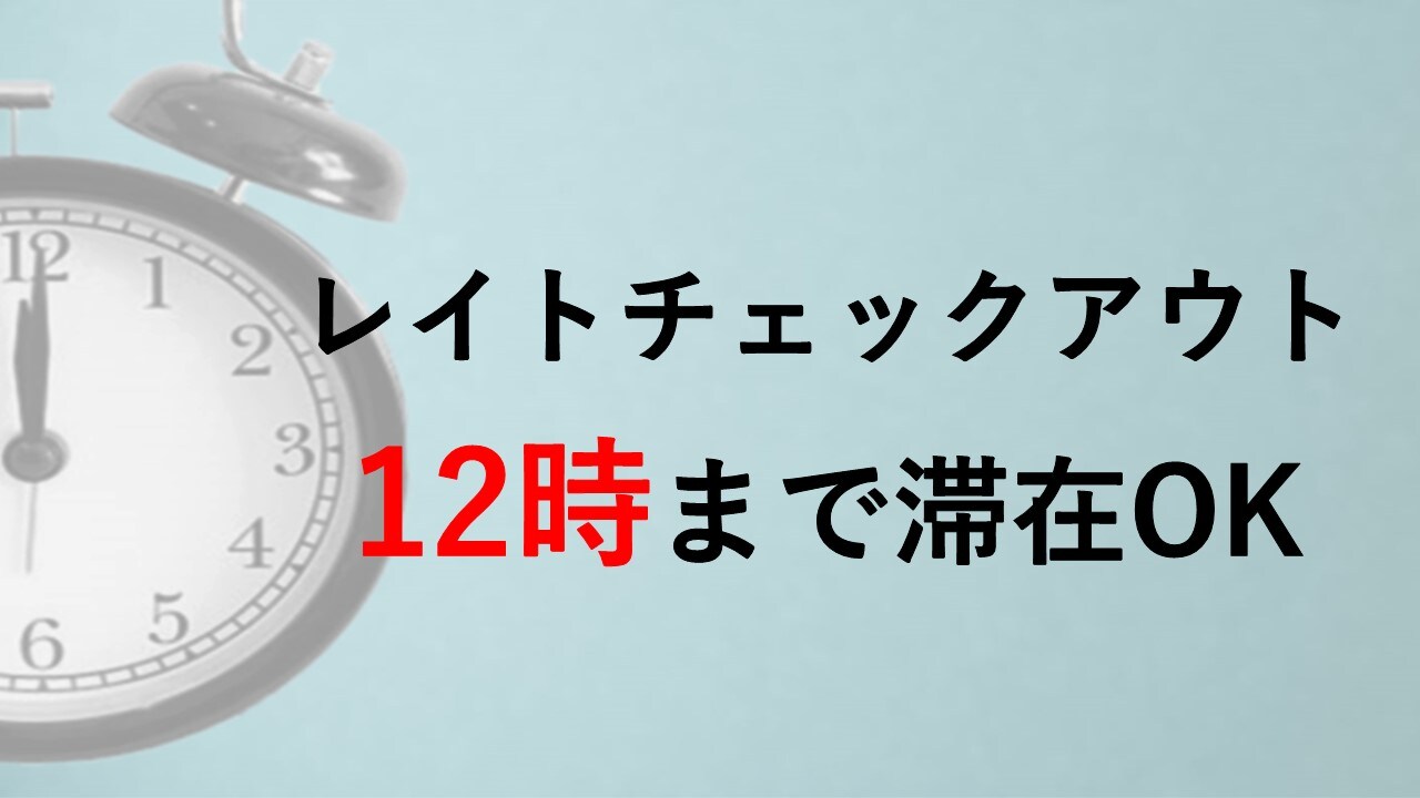 12:00 check-out plan