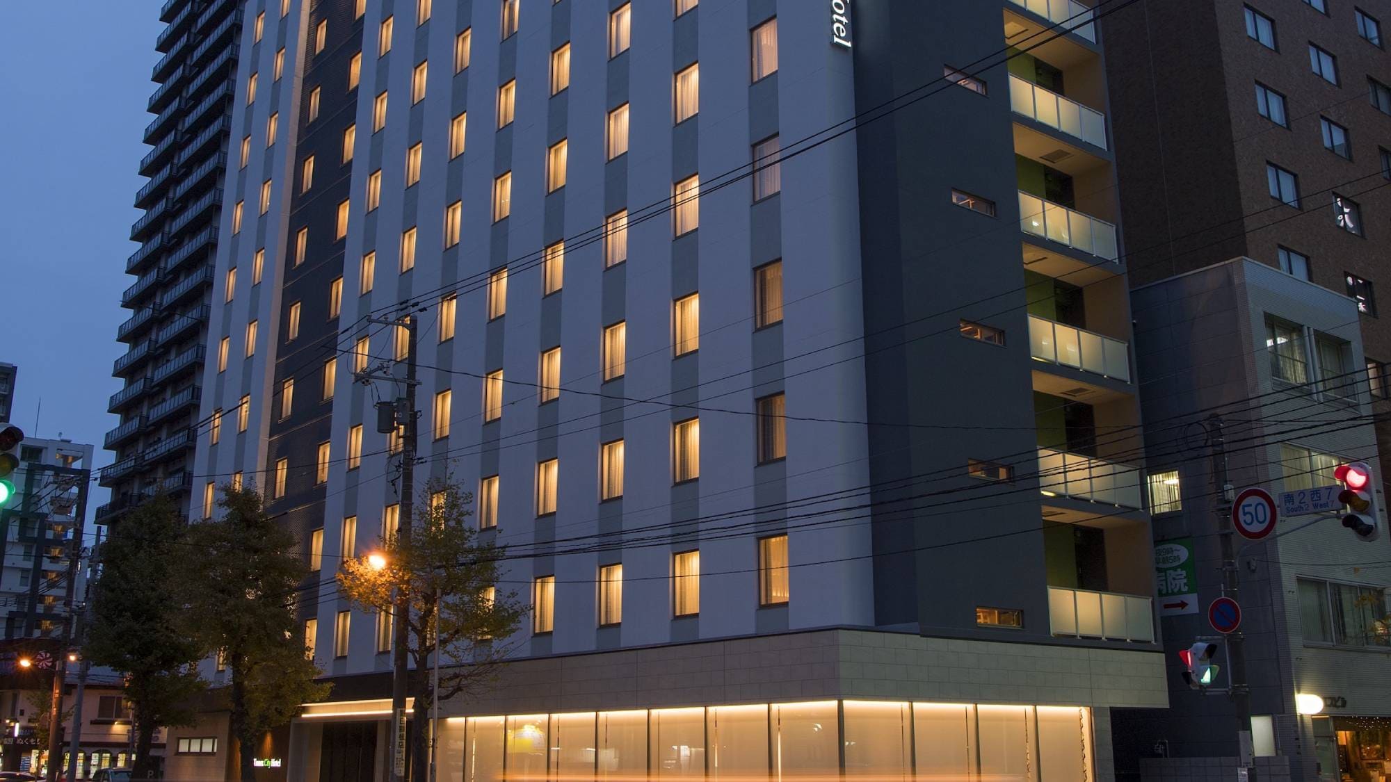 Exterior photo (night)