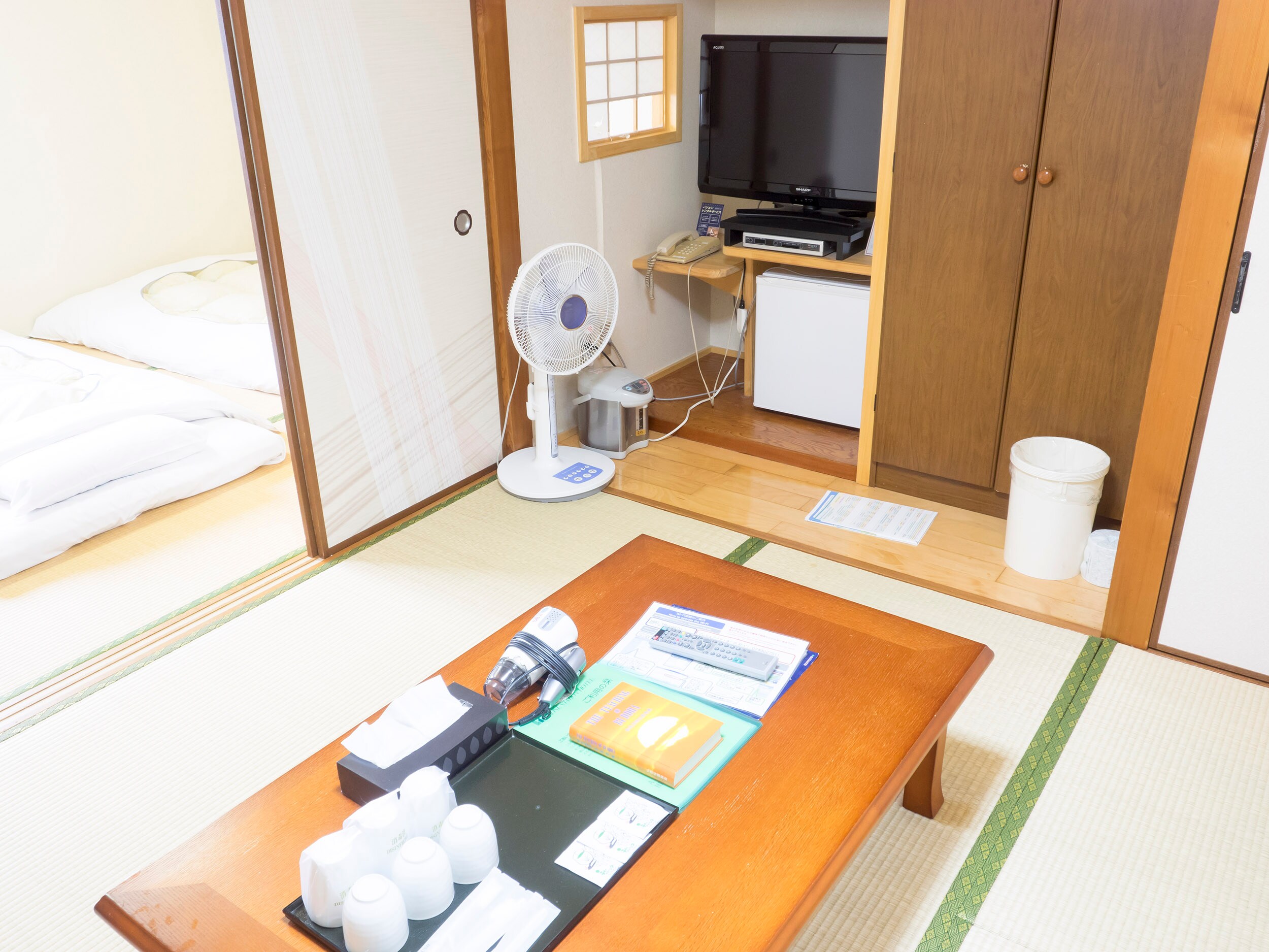 ห้องพักแบบญี่ปุ่นขนาด 10.5 เสื่อทาทามิ