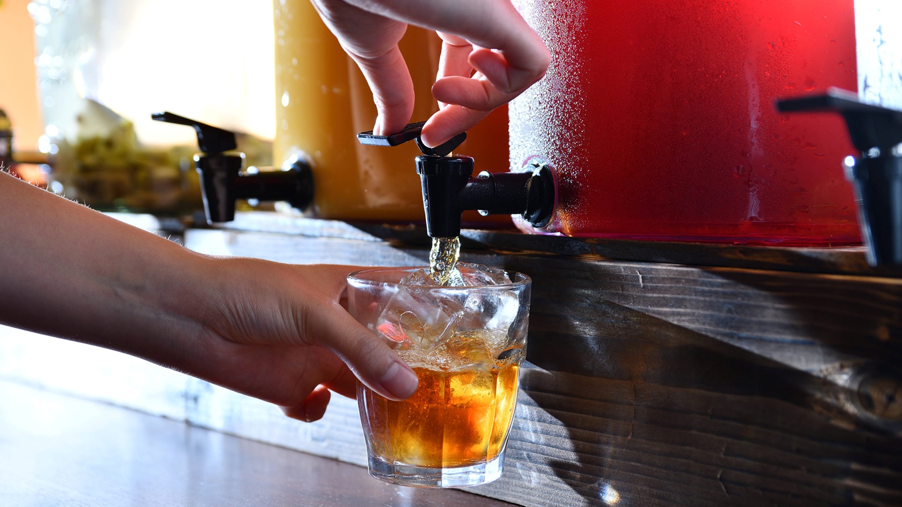 [Welcome drink]